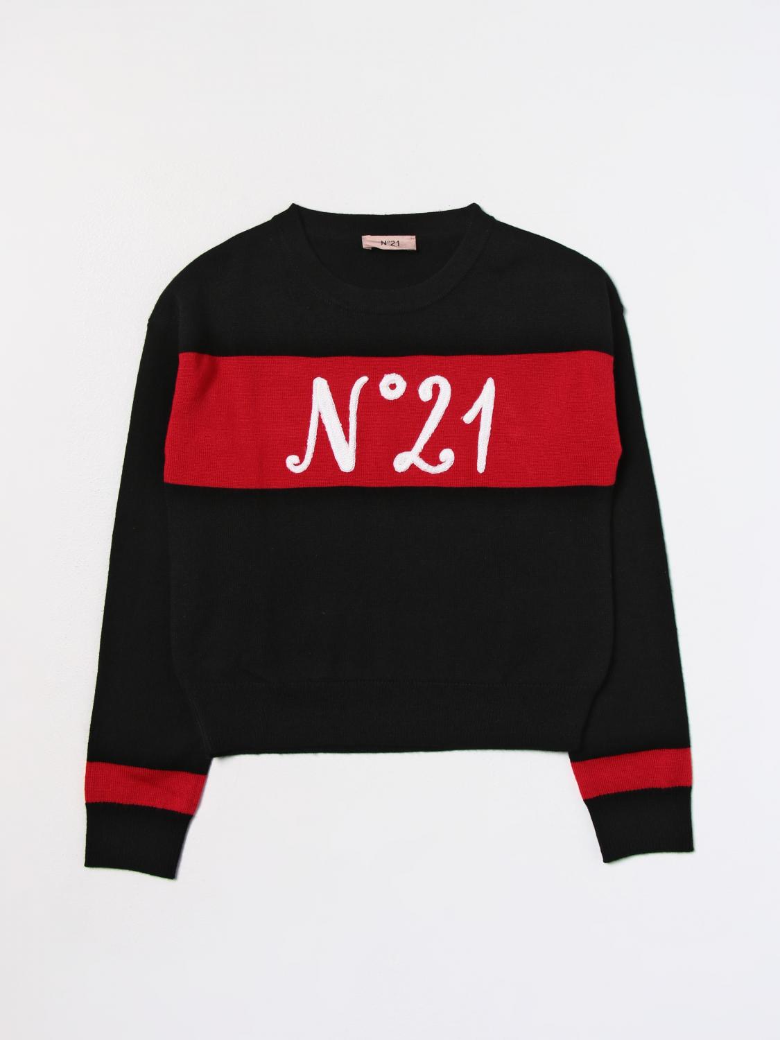 N° 21 Jumper N° 21 Kids colour Black