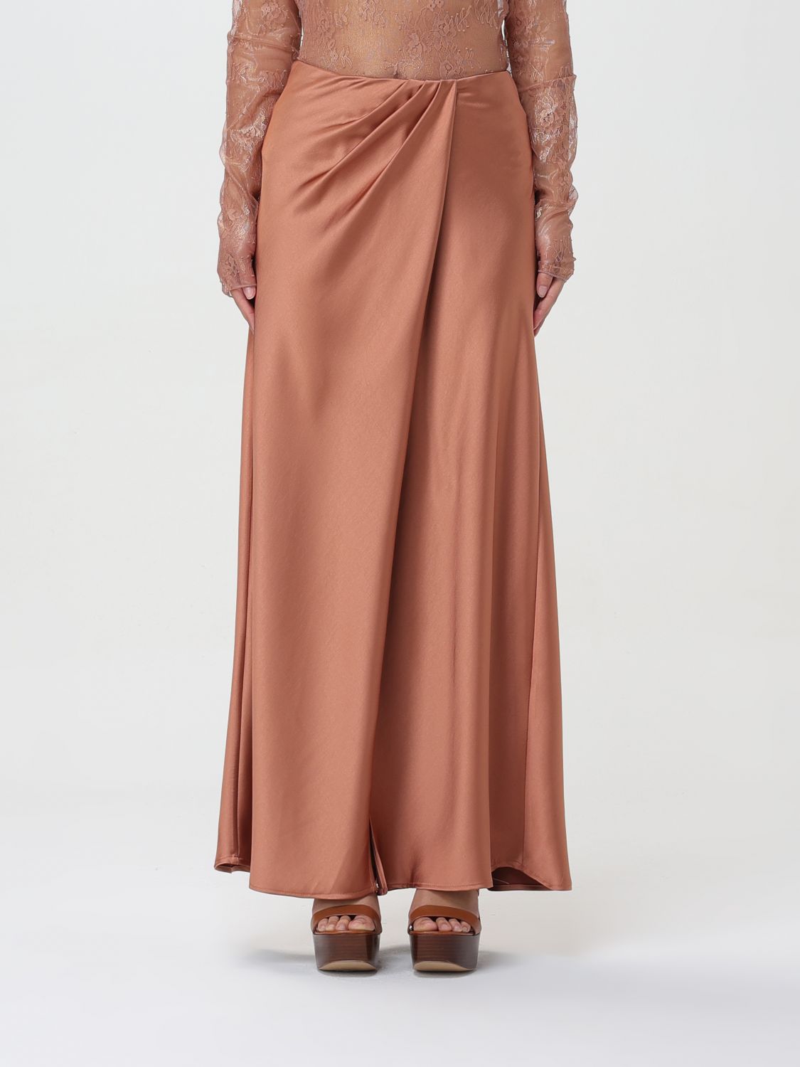 Pinko Skirt PINKO Woman colour Brown