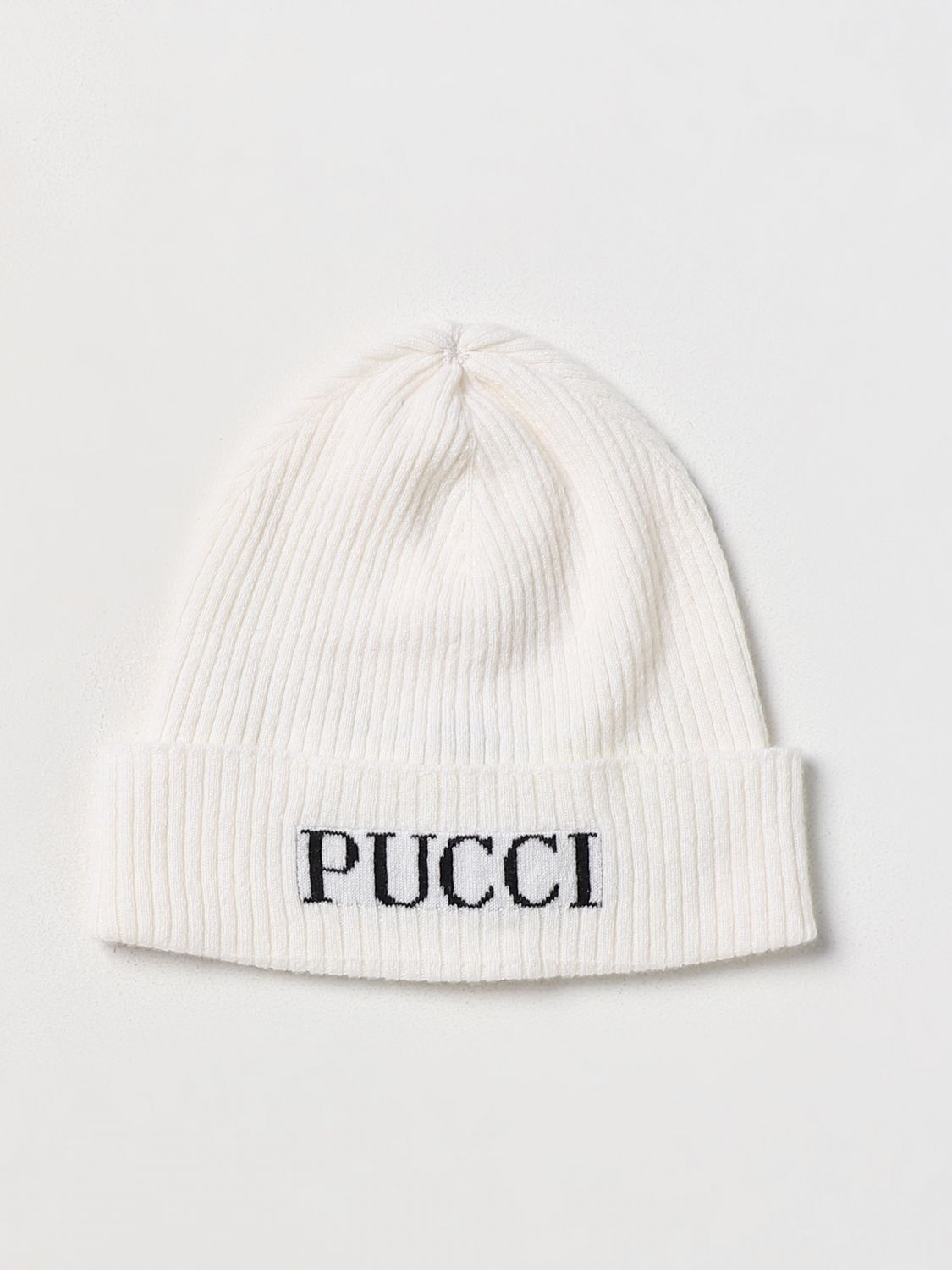 Emilio Pucci Junior Girls' Hats EMILIO PUCCI JUNIOR Kids colour White