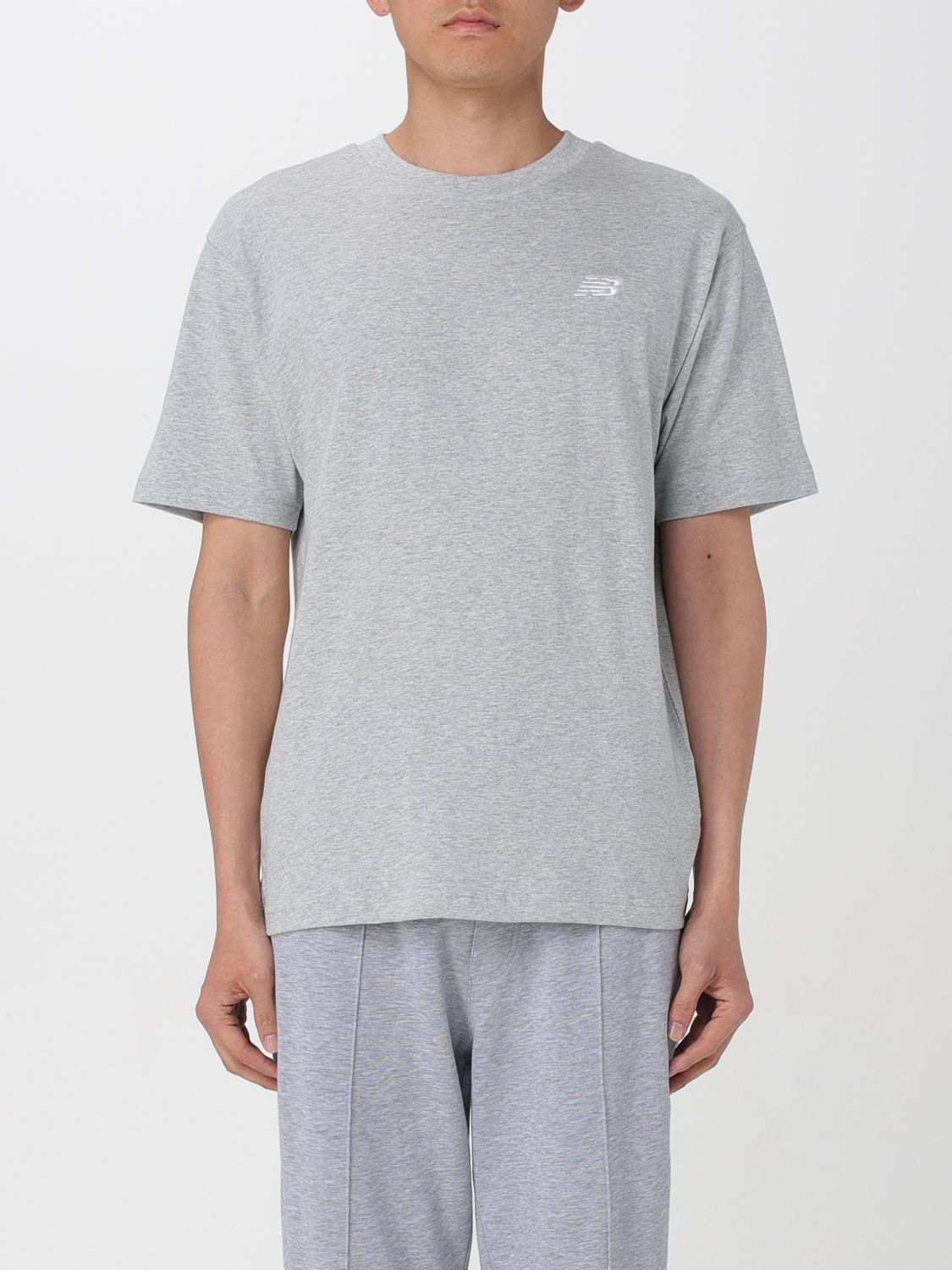 New Balance T-Shirt NEW BALANCE Men color Grey