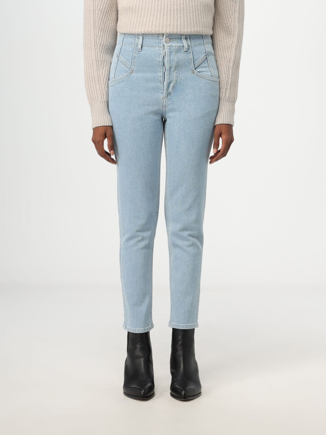 Isabel Marant Jeans ISABEL MARANT Woman colour Blue