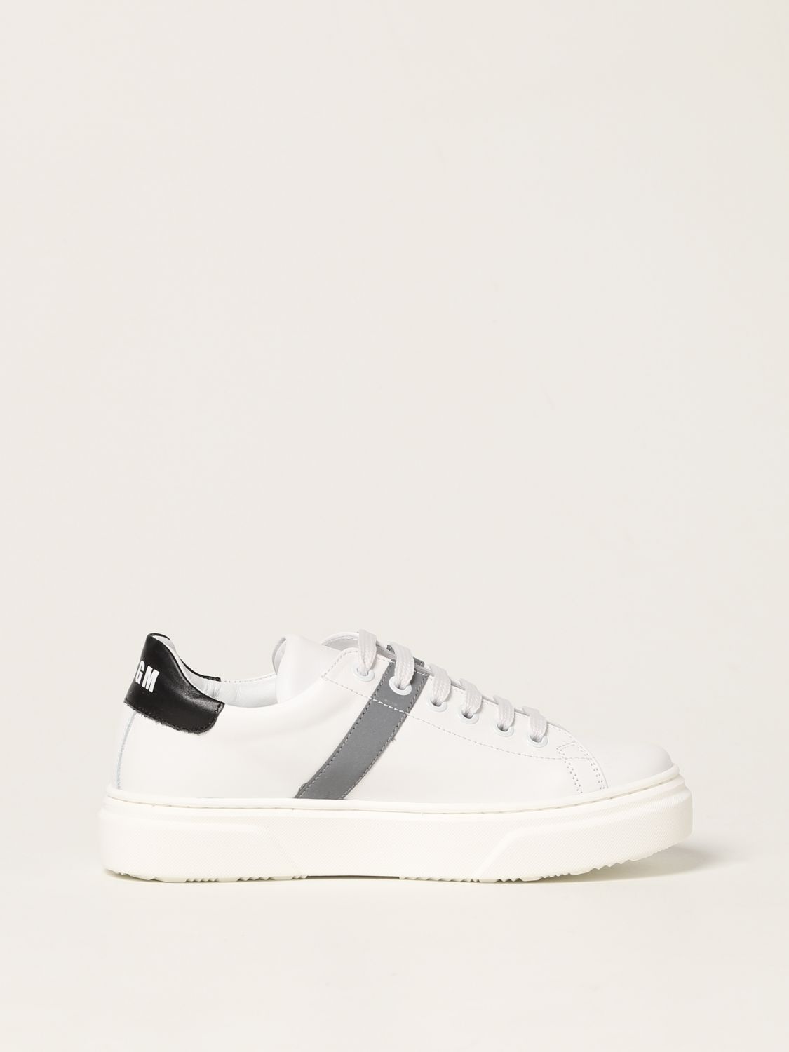 Msgm Kids Msgm Kids leather trainers