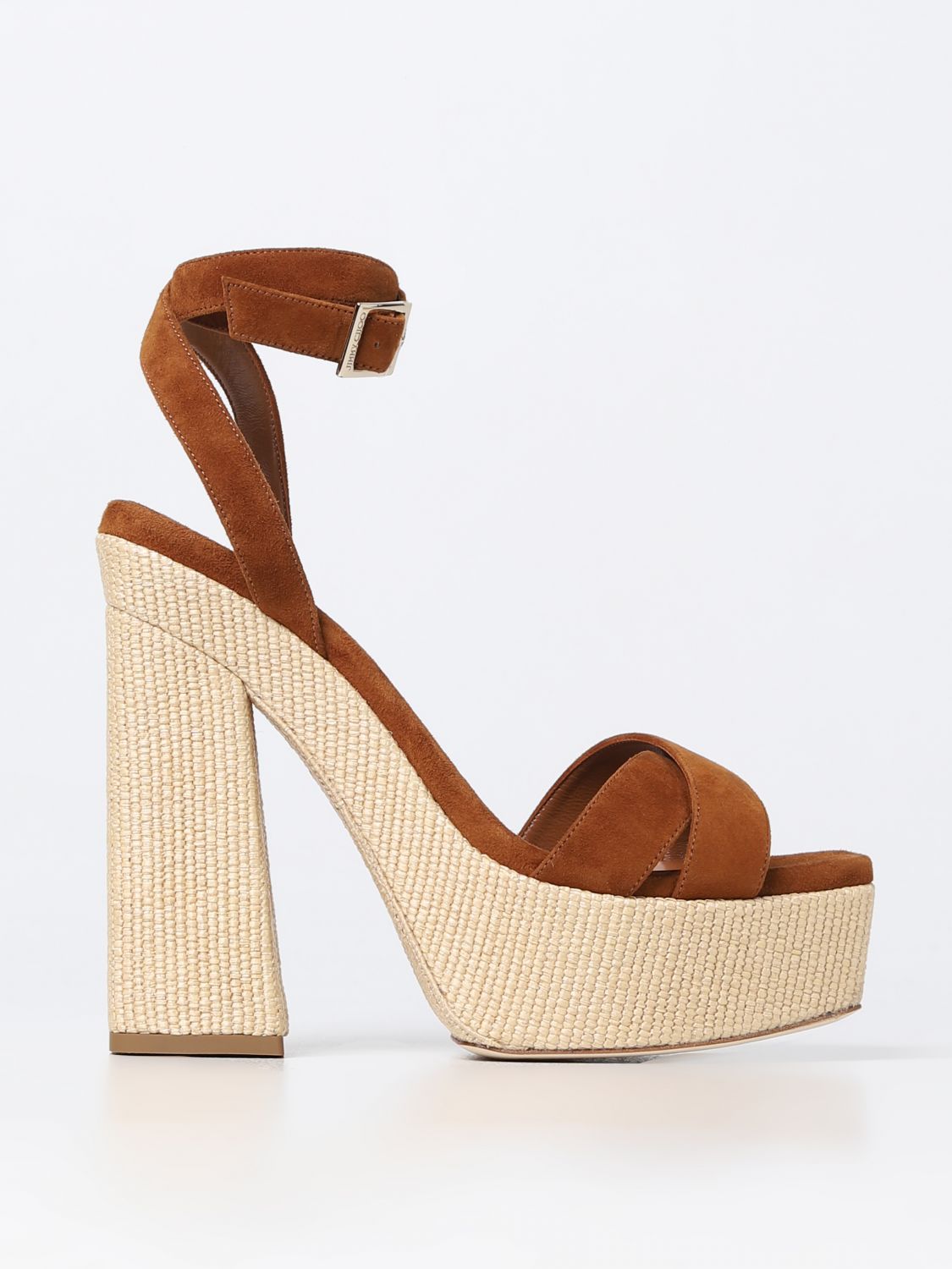 Jimmy Choo Heeled Sandals JIMMY CHOO Woman colour Brown