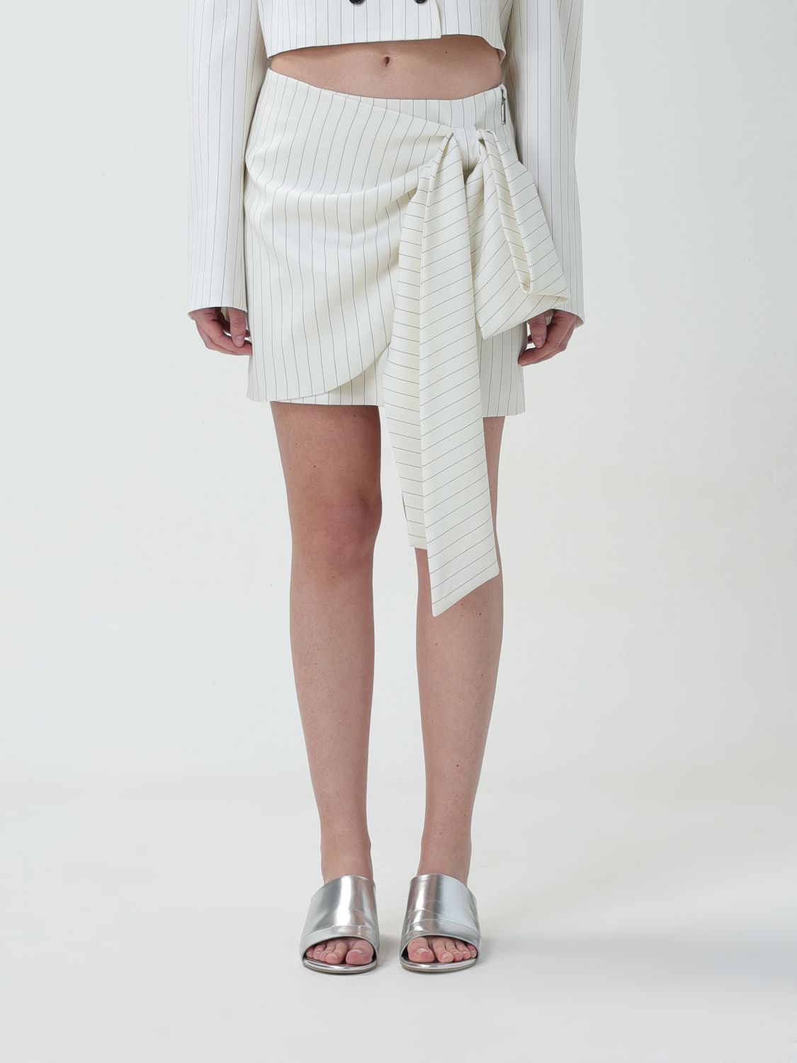 Msgm Skirt MSGM Woman colour White