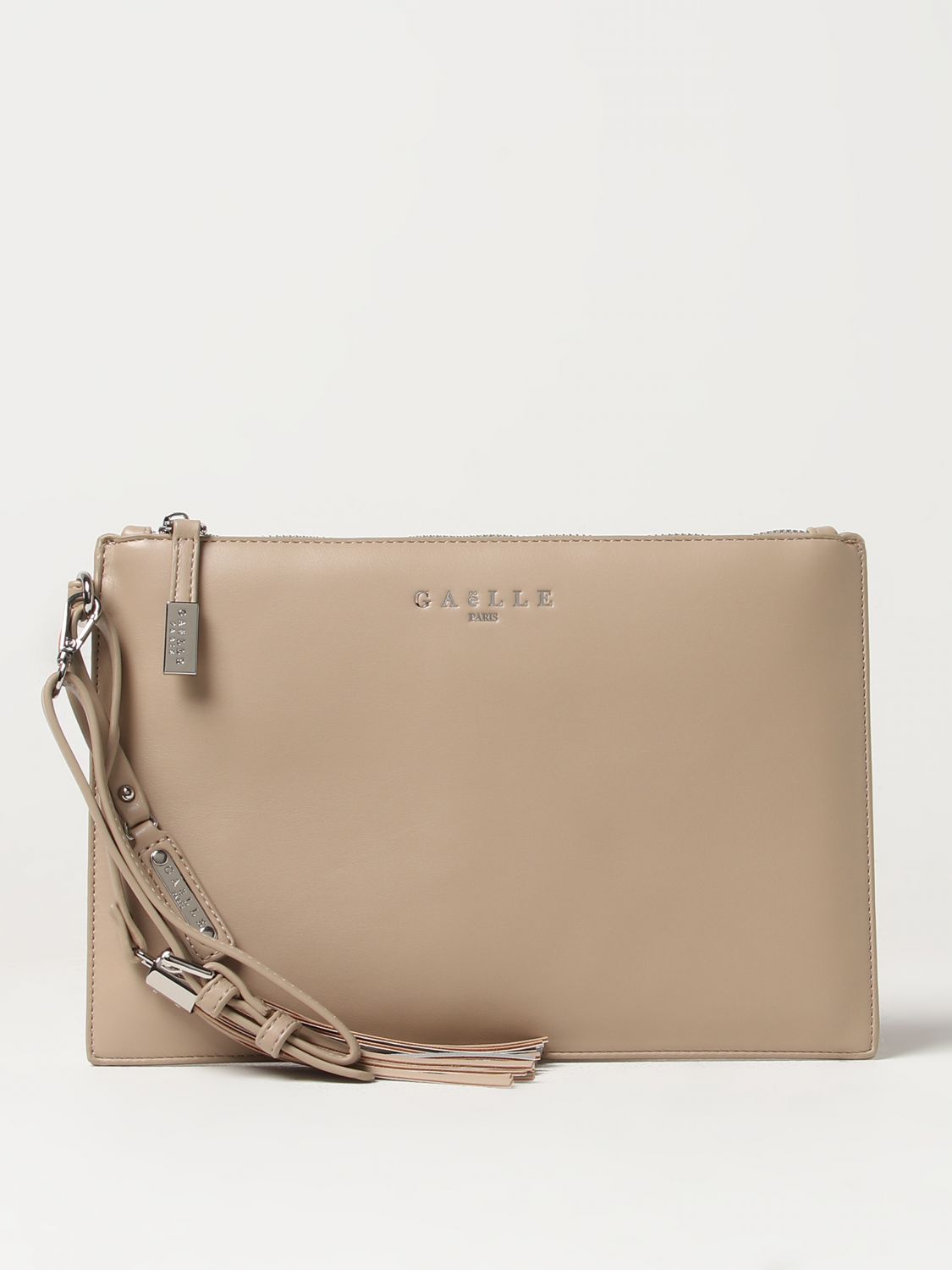 Gaëlle Paris Clutch GAËLLE PARIS Woman colour Beige