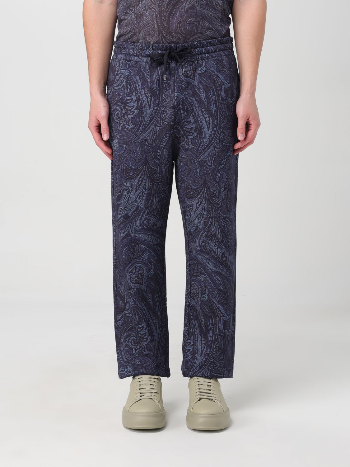 Etro Trousers ETRO Men colour Blue