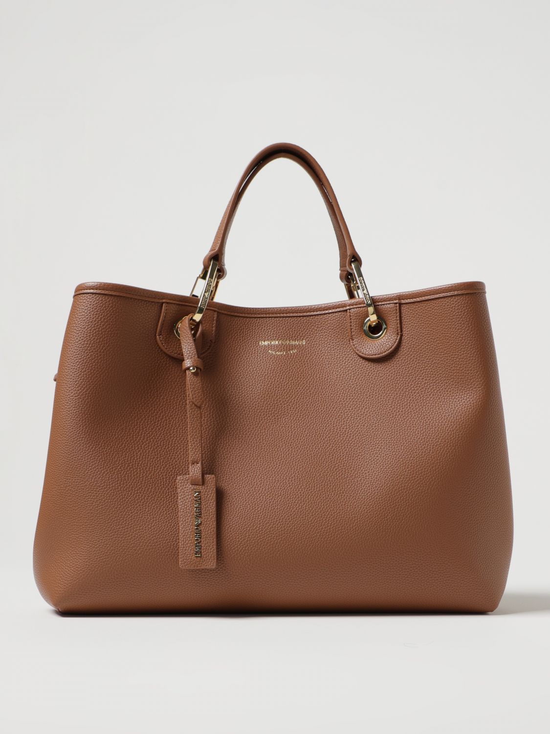 Emporio Armani Tote Bags EMPORIO ARMANI Woman colour Brown