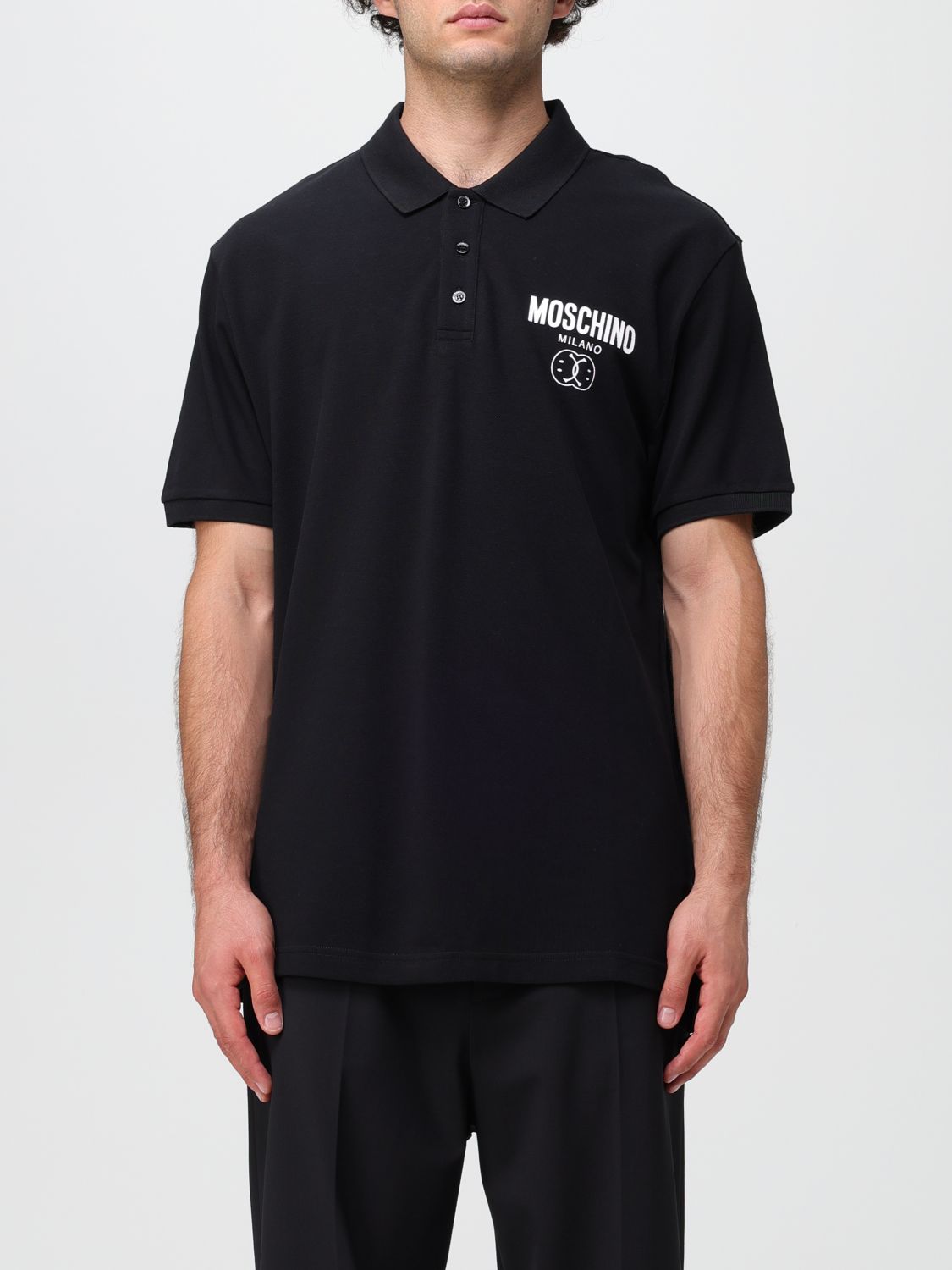 Moschino Couture Polo Shirt MOSCHINO COUTURE Men colour Black