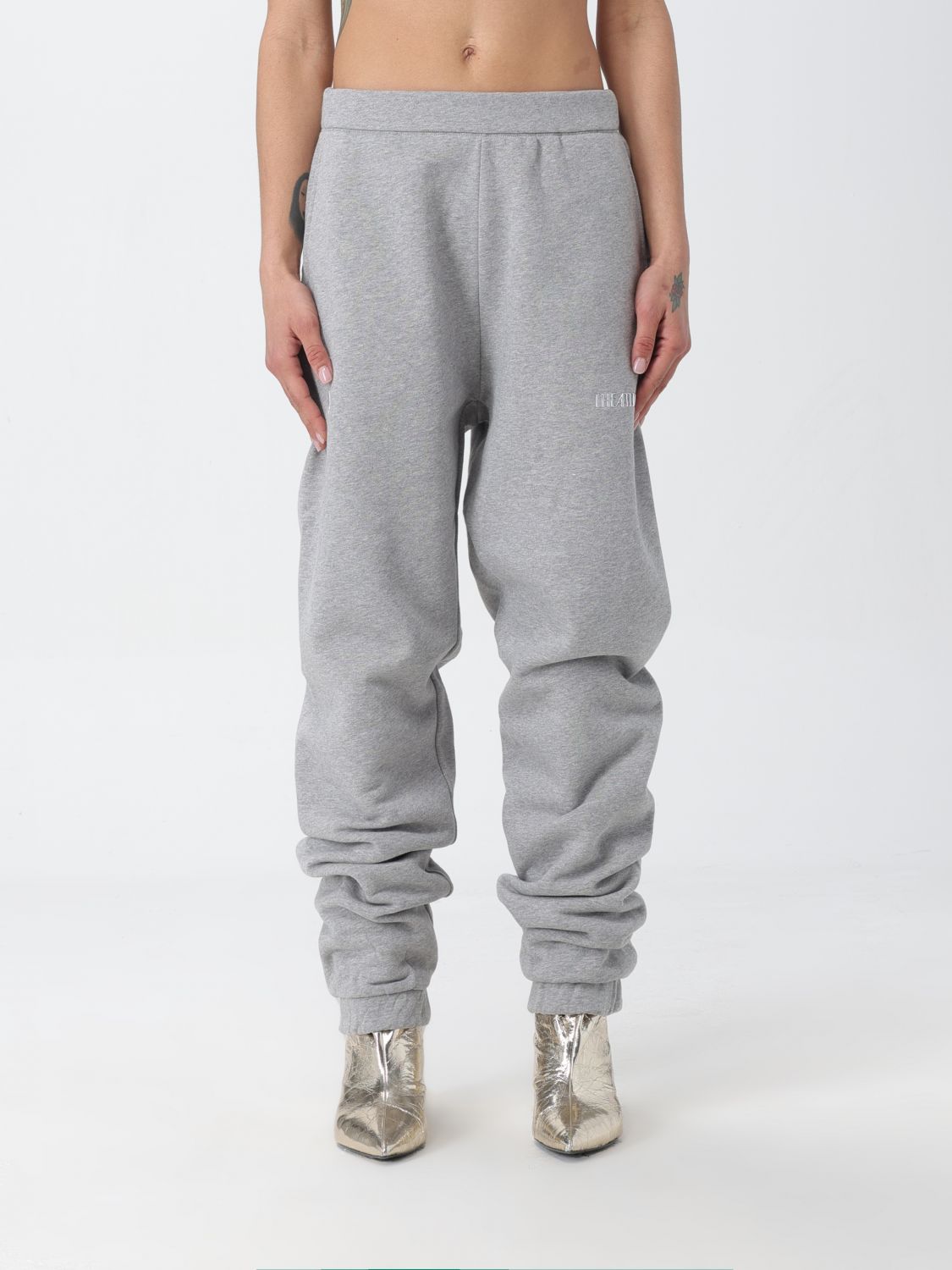 The Attico Trousers THE ATTICO Woman colour Grey