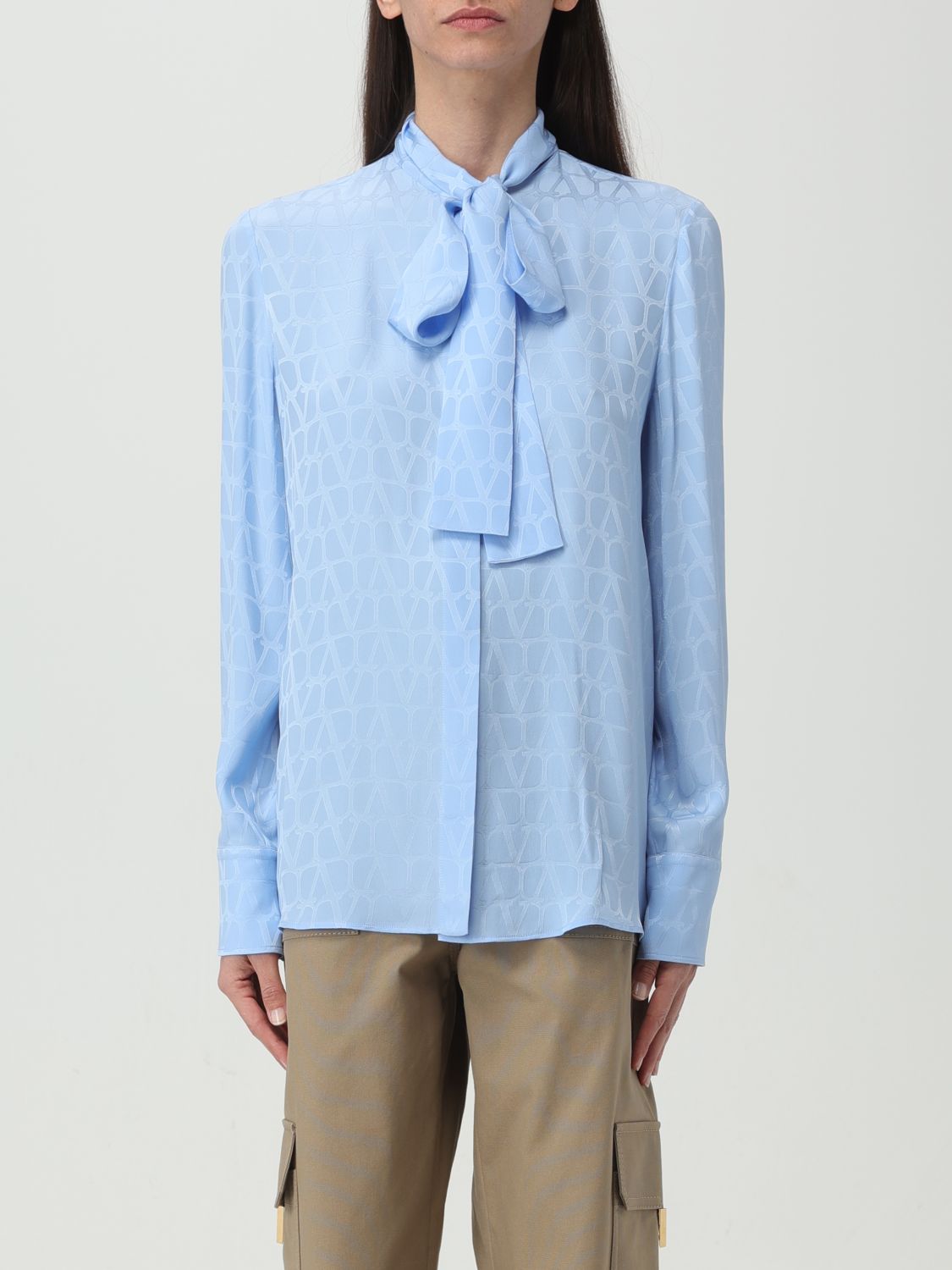 Valentino Shirt VALENTINO Woman colour Gnawed Blue