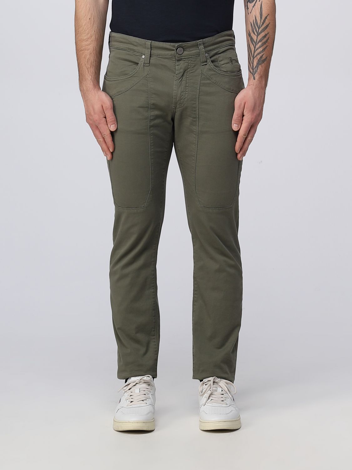 Jeckerson Trousers JECKERSON Men colour Green