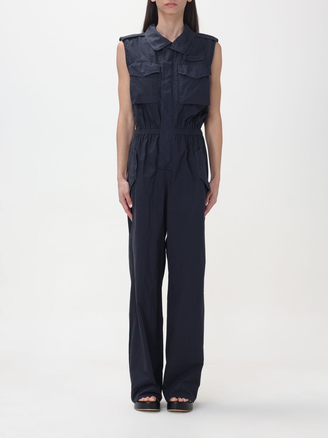 Aspesi Jumpsuits ASPESI Woman colour Blue