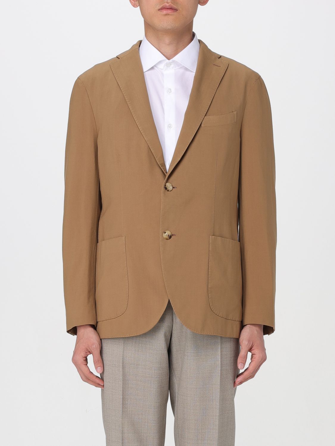 Boglioli Jacket BOGLIOLI Men colour Beige