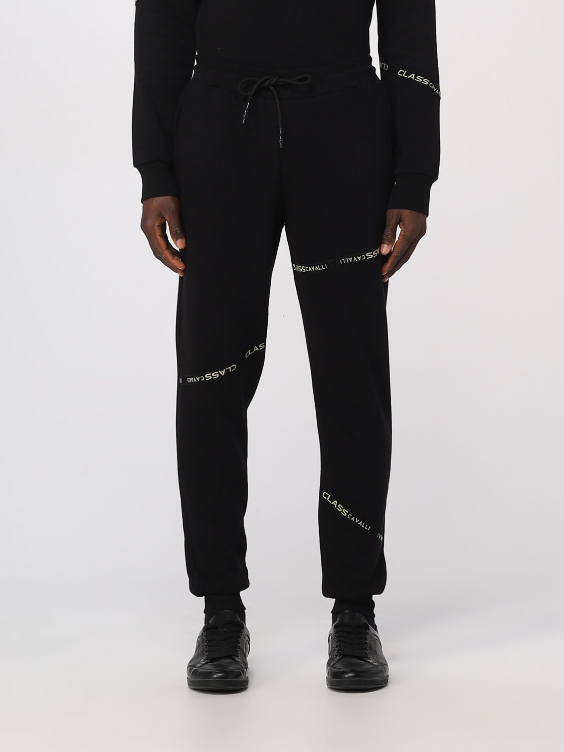 Class Roberto Cavalli Trousers CLASS ROBERTO CAVALLI Men colour Black