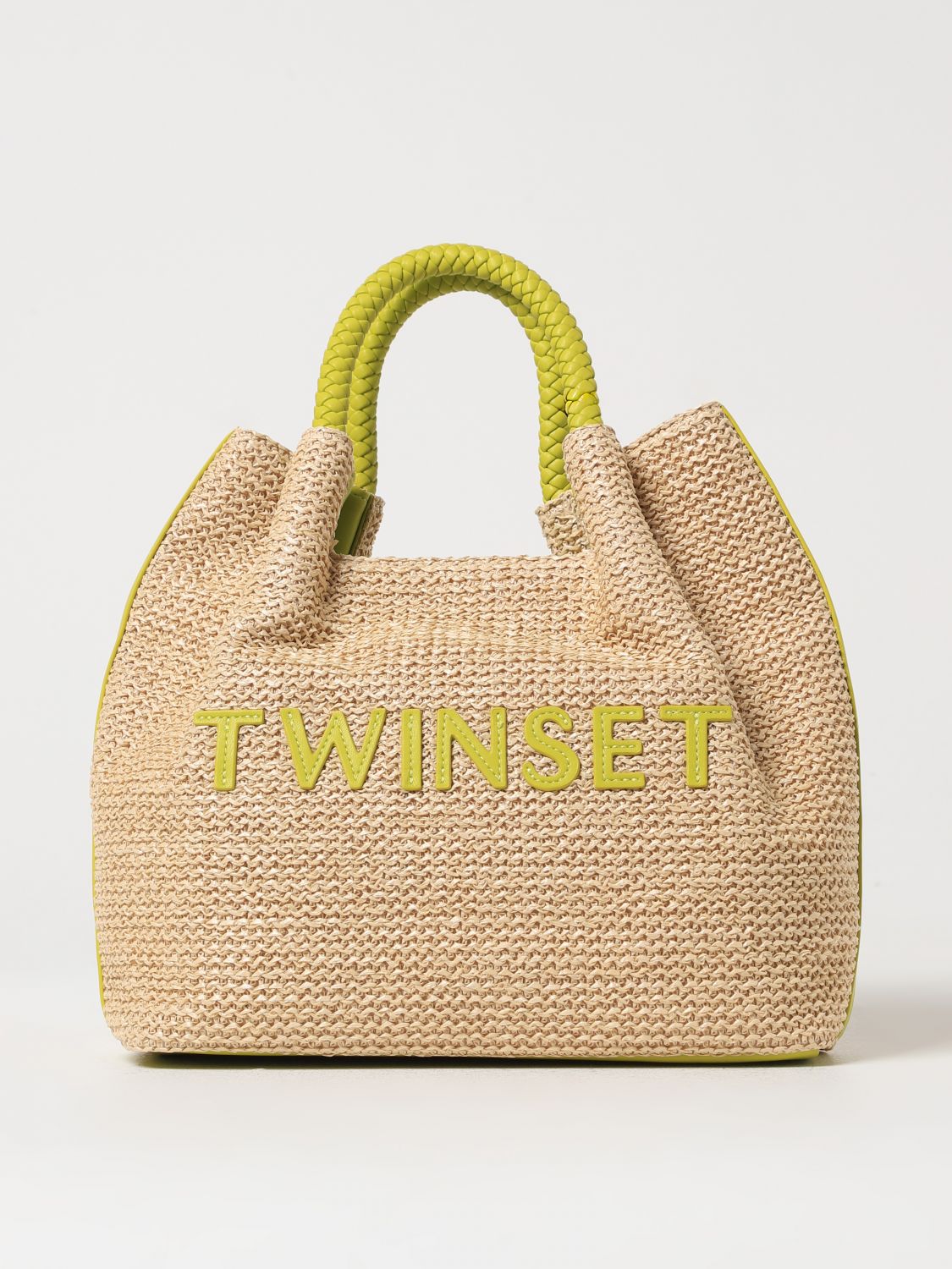 Twinset Handbag TWINSET Woman color Straw Yellow