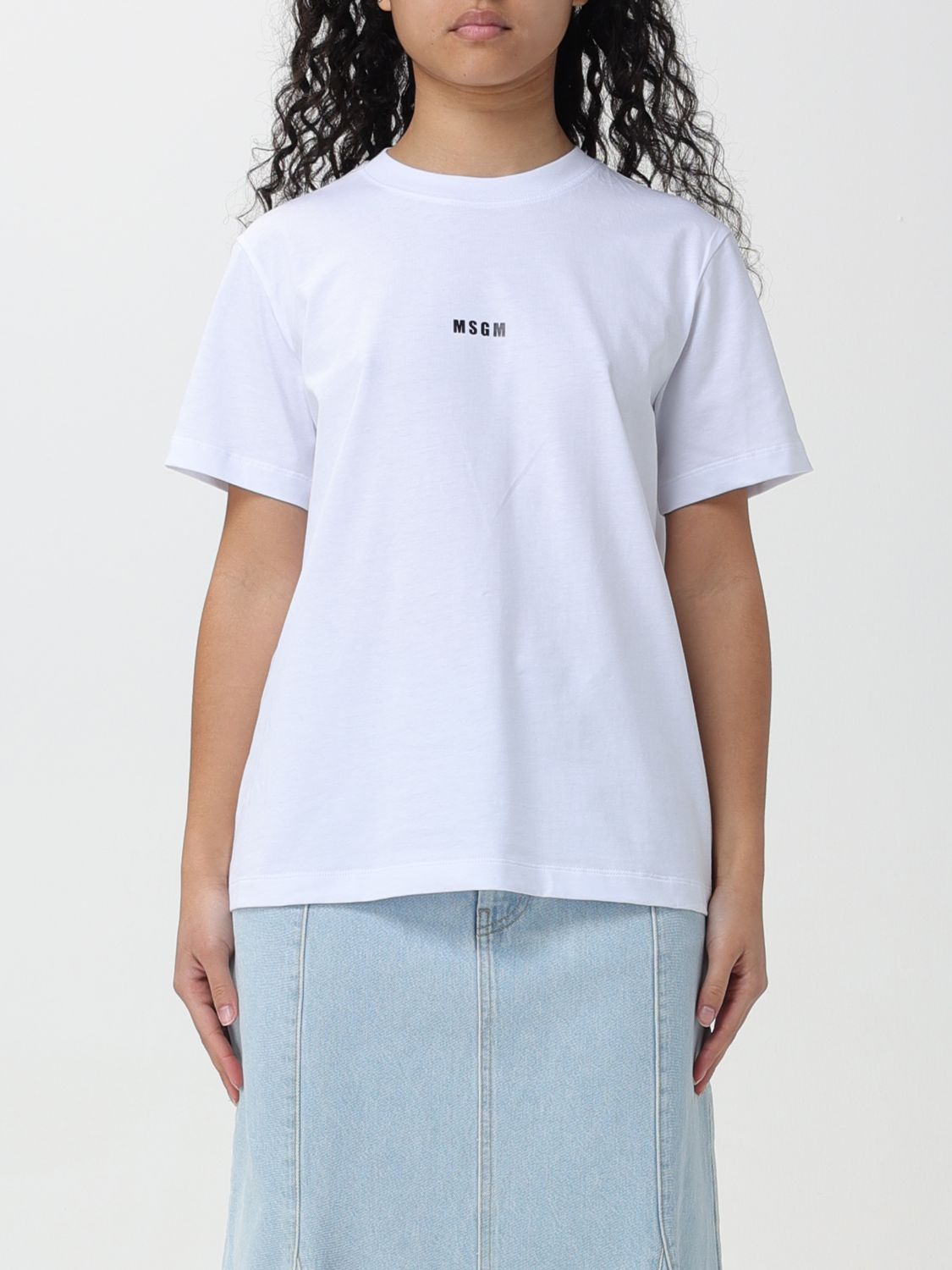 Msgm T-Shirt MSGM Woman colour White