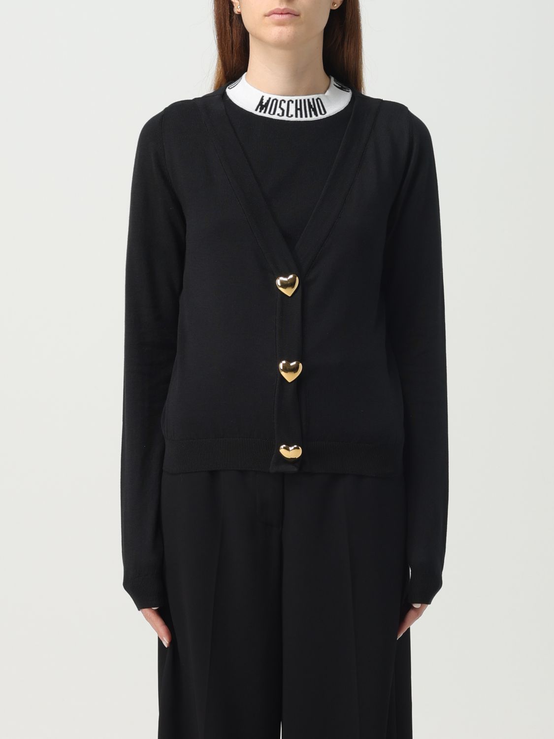 Moschino Couture Cardigan MOSCHINO COUTURE Woman colour Black