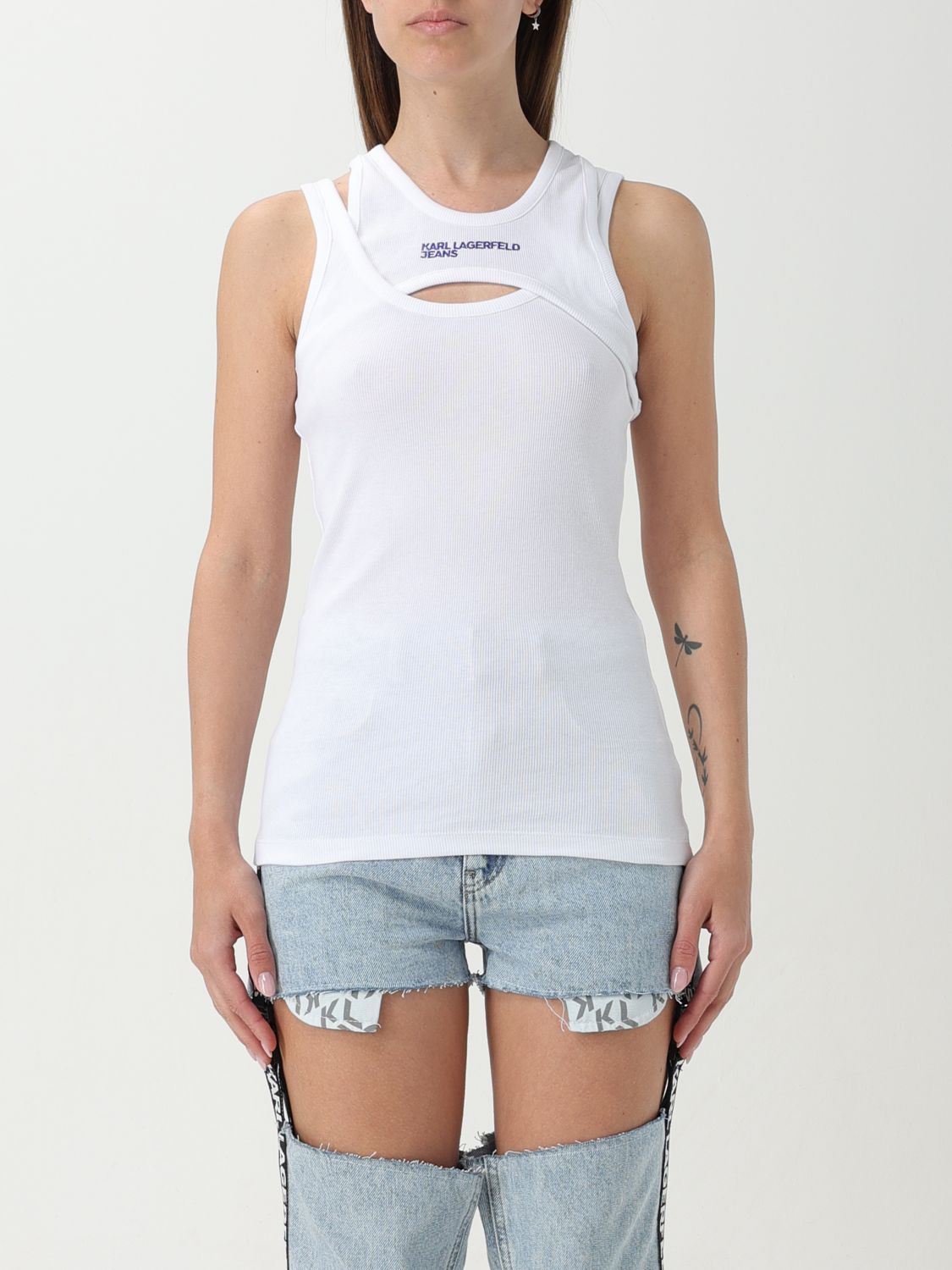 Karl Lagerfeld T-Shirt KARL LAGERFELD Woman colour White