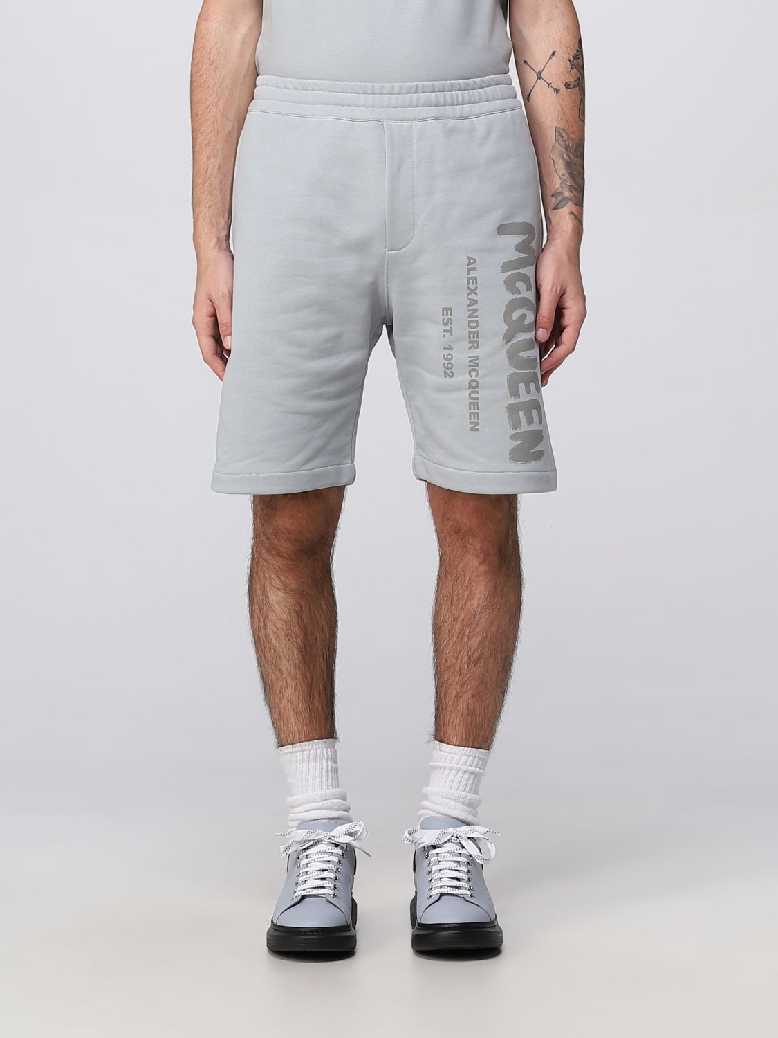 Alexander McQueen Short ALEXANDER MCQUEEN Men colour Grey