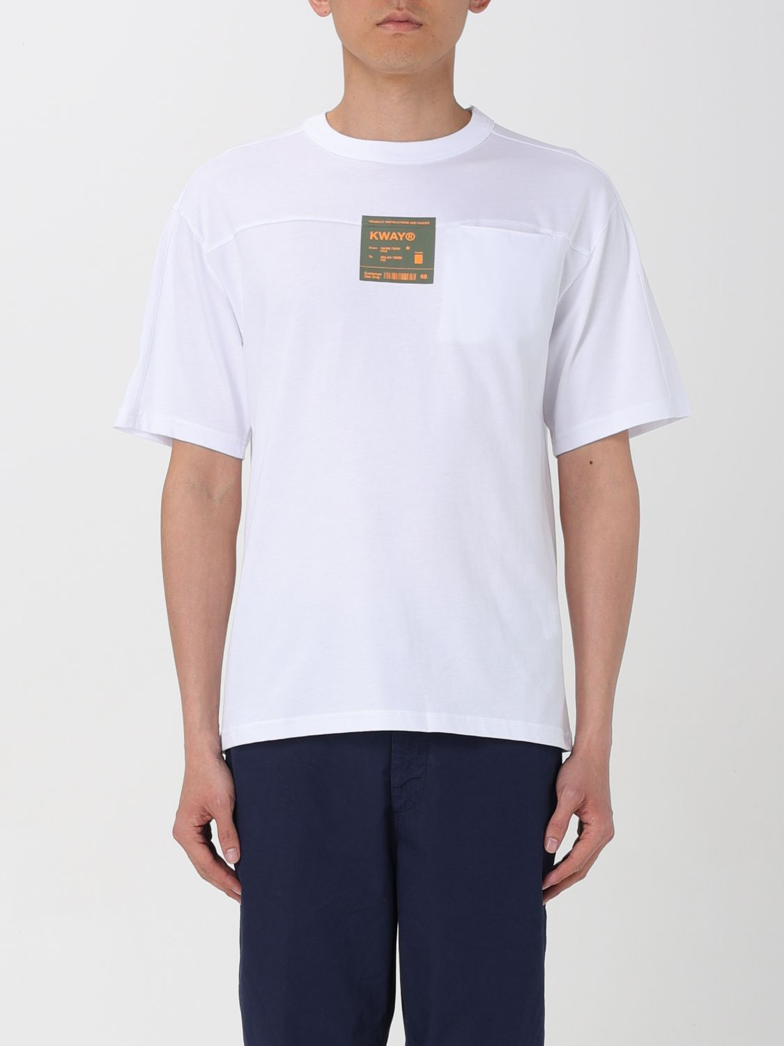 K-Way T-Shirt K-WAY Men colour White