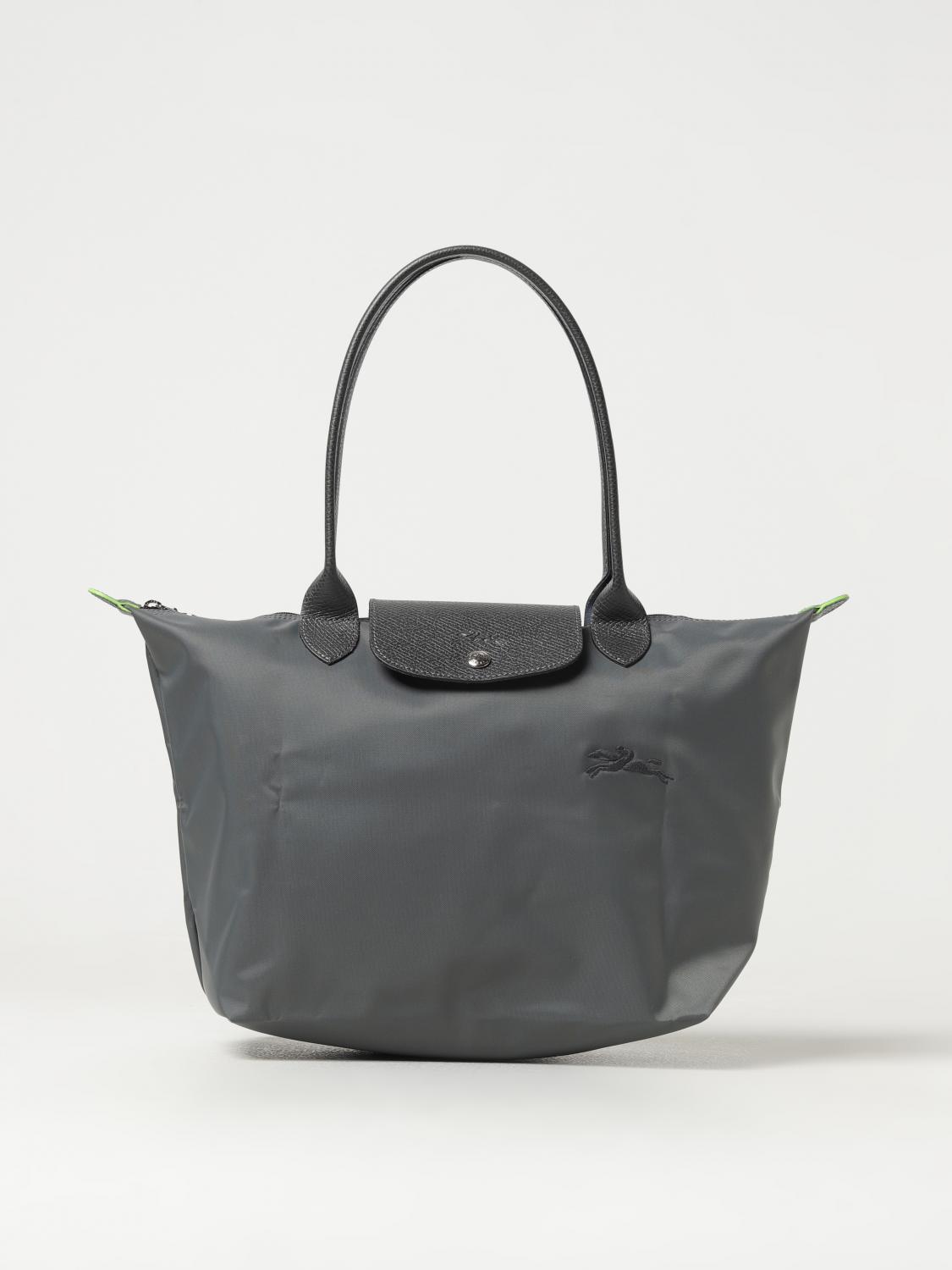  Longchamp Le Pliage recycled nylon and leather bag