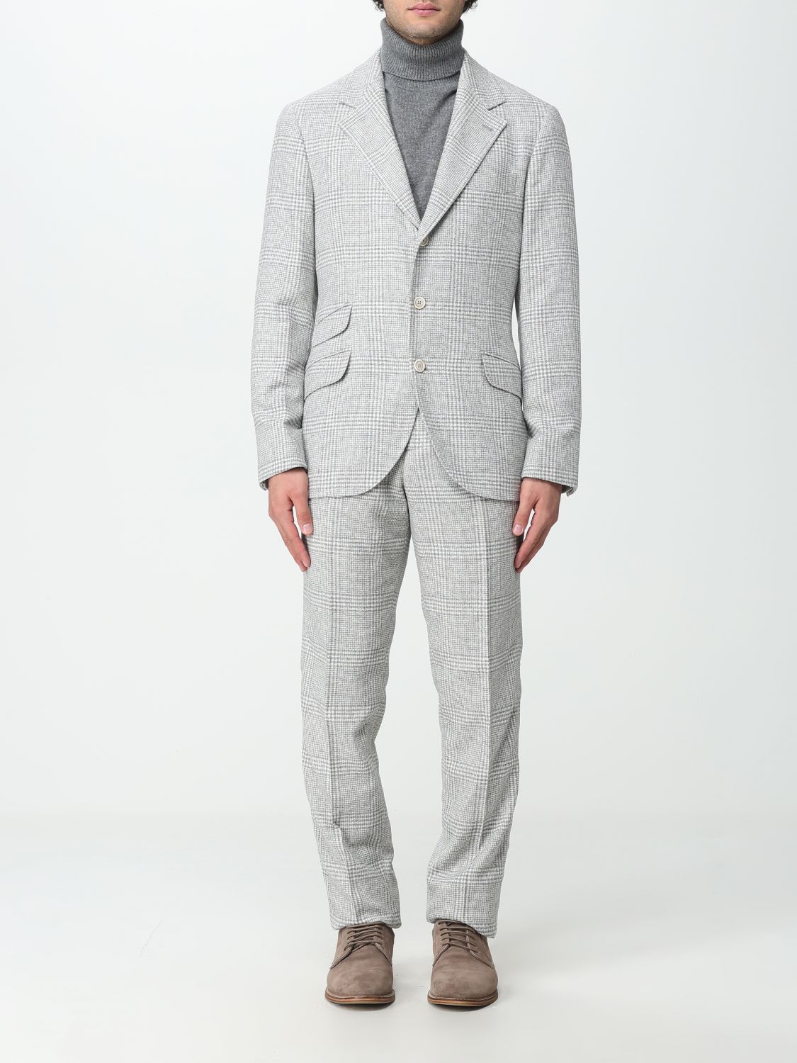 Brunello Cucinelli Suit BRUNELLO CUCINELLI Men colour Grey