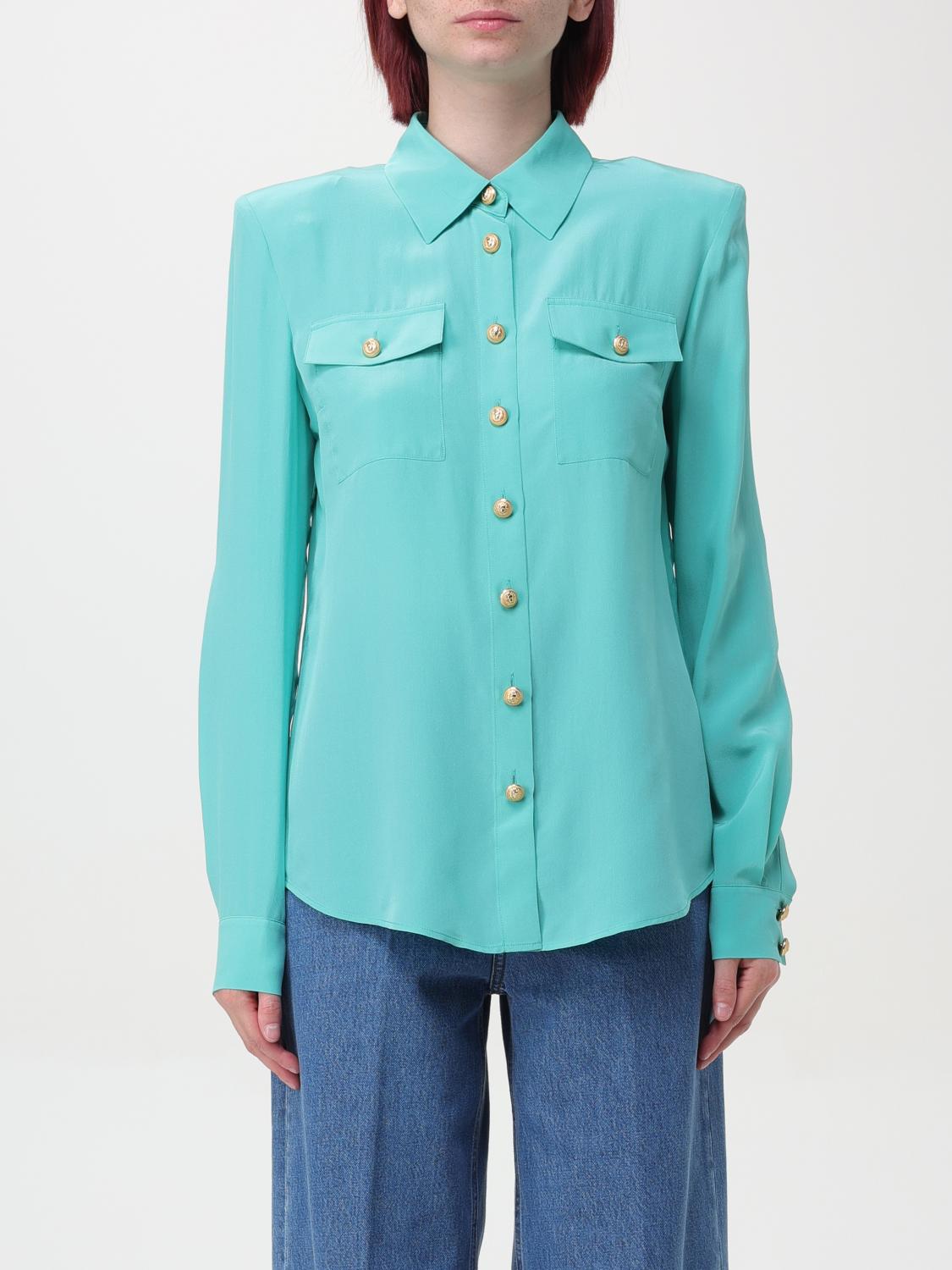 Balmain Shirt BALMAIN Woman color Blue