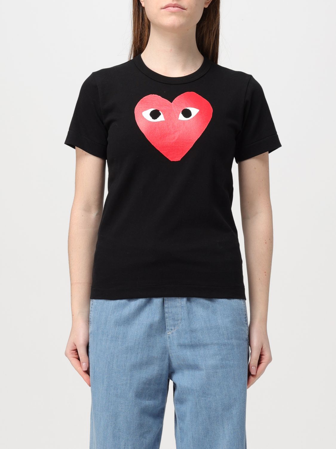 Comme Des Garçons Play T-Shirt COMME DES GARCONS PLAY Woman colour Black