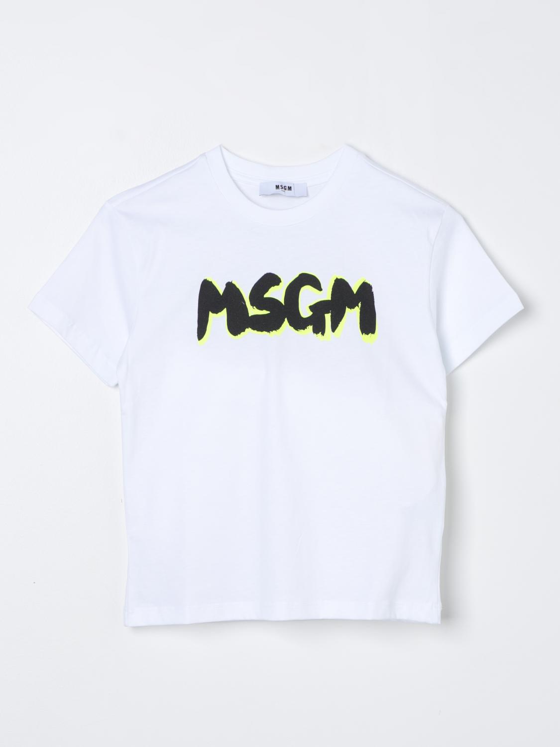 Msgm Kids T-Shirt MSGM KIDS Kids colour White