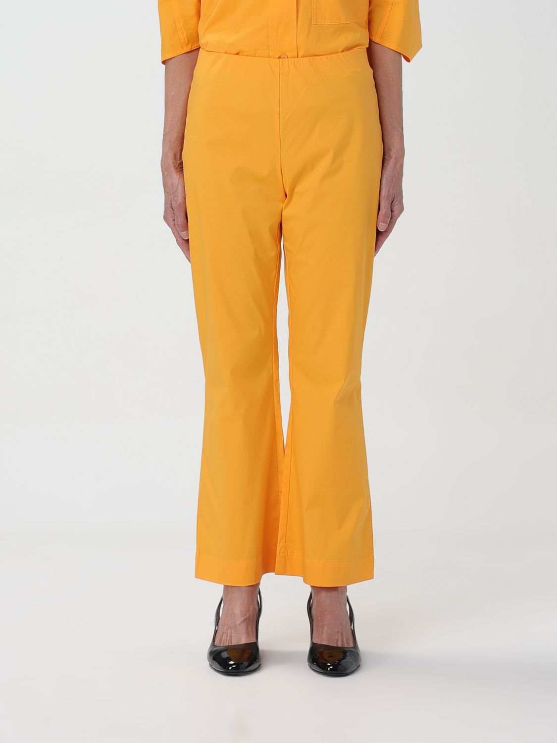 Liviana Conti Trousers LIVIANA CONTI Woman colour Orange