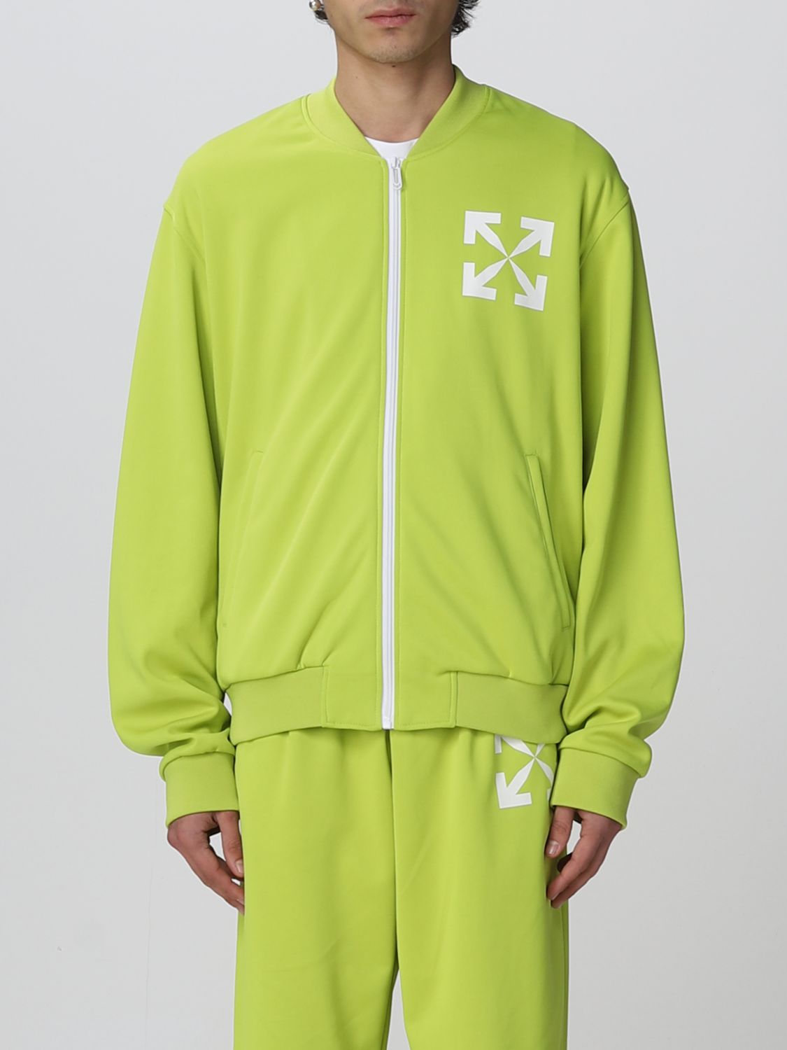 OFF-WHITE Sweatshirt OFF-WHITE Men colour Green