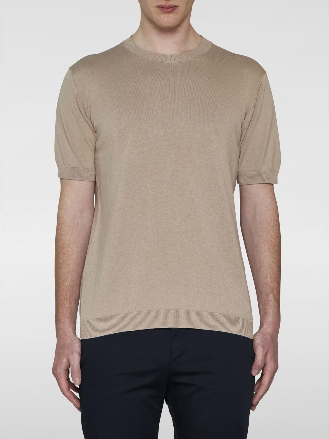 Tagliatore T-Shirt TAGLIATORE Men color Beige