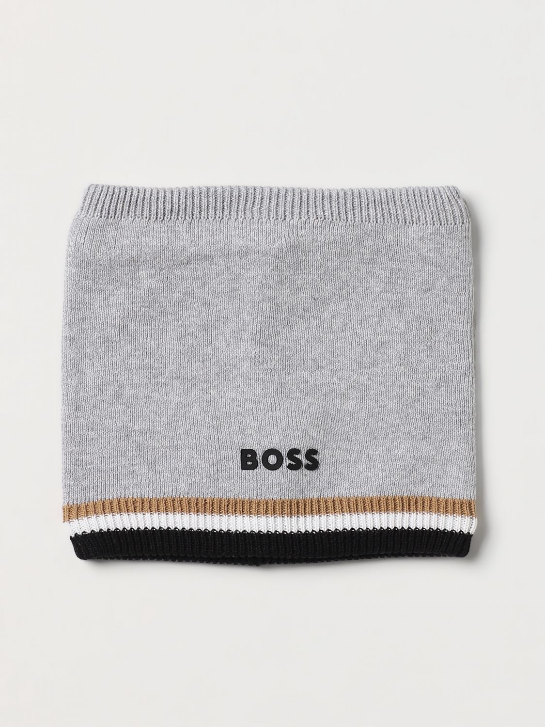 Boss Kidswear Scarf Boy BOSS KIDSWEAR Kids colour Grey