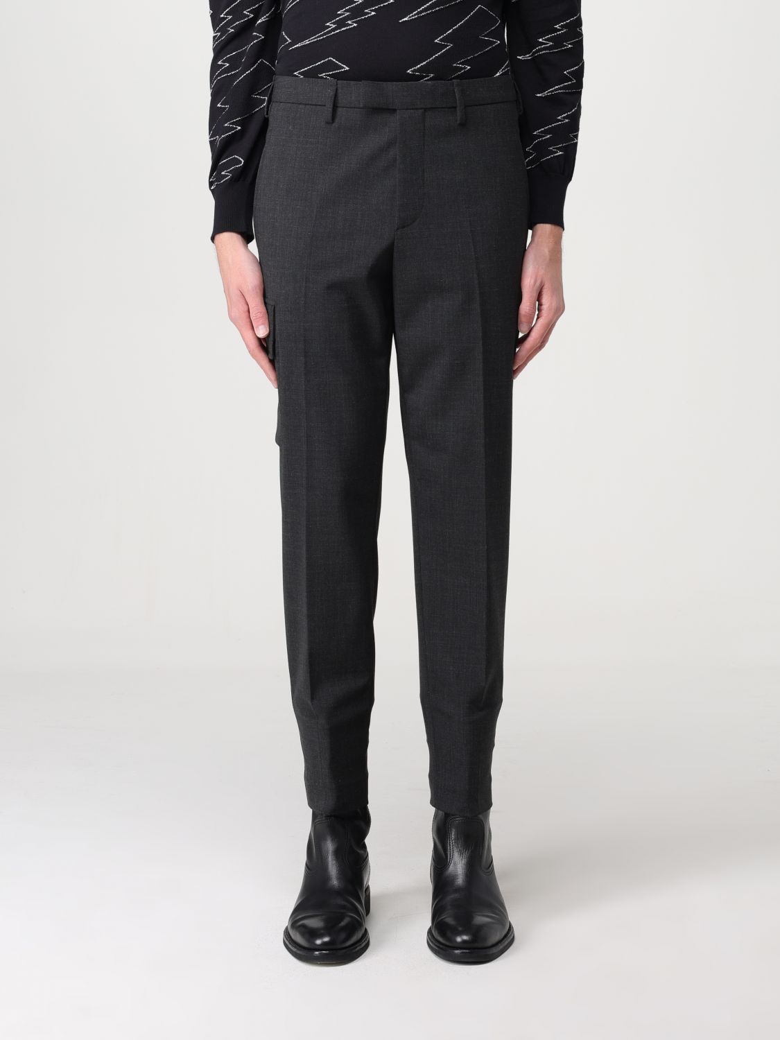 Neil Barrett Trousers NEIL BARRETT Men colour Graphite