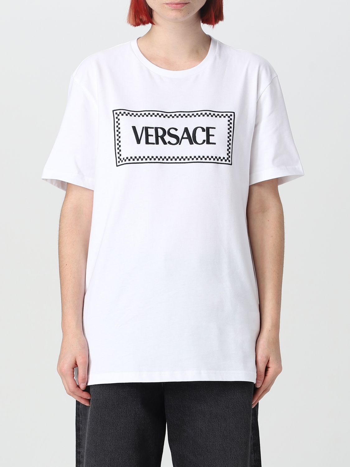 Versace T-Shirt VERSACE Woman colour White