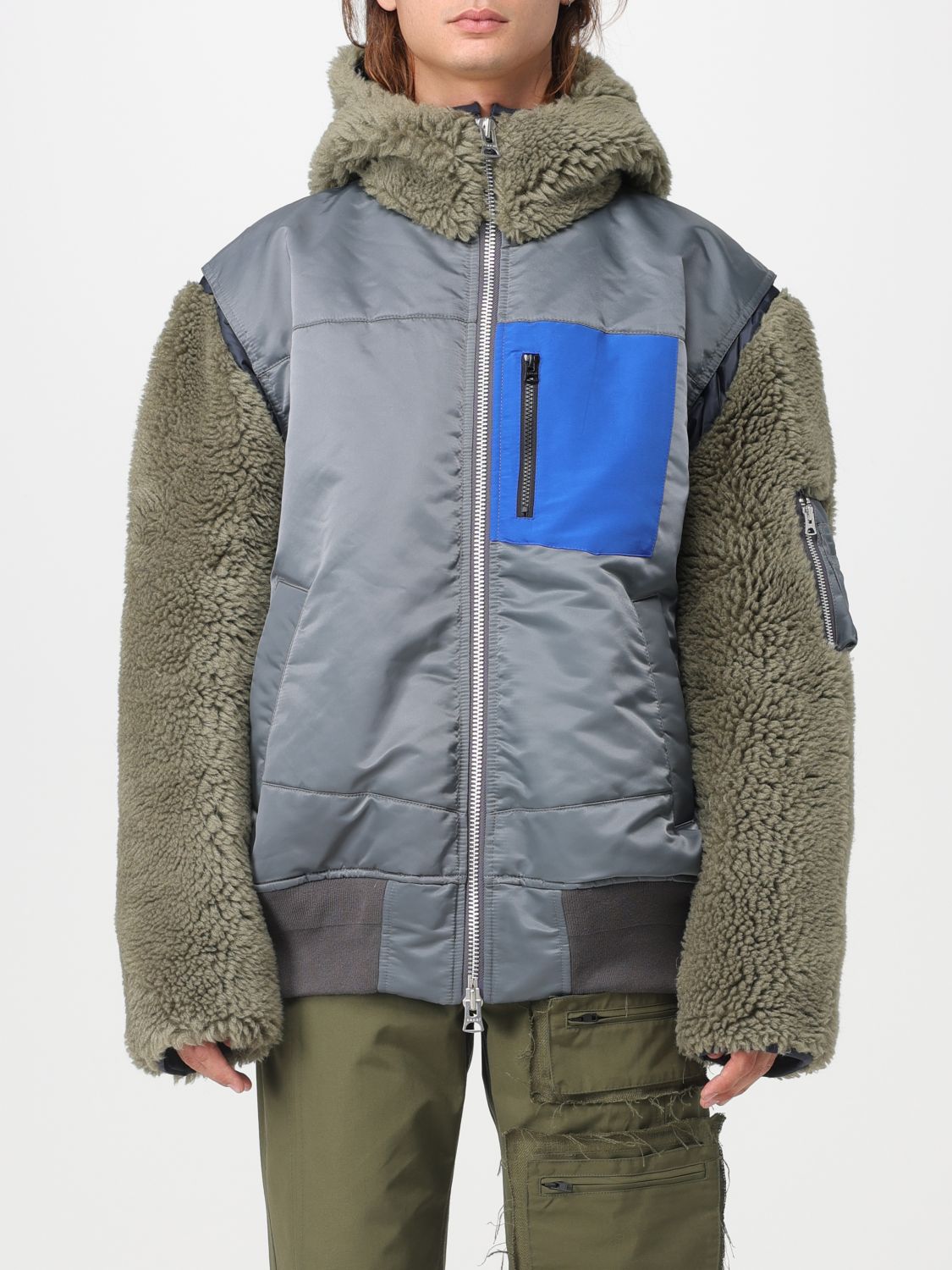 Sacai Jacket SACAI Men colour Grey