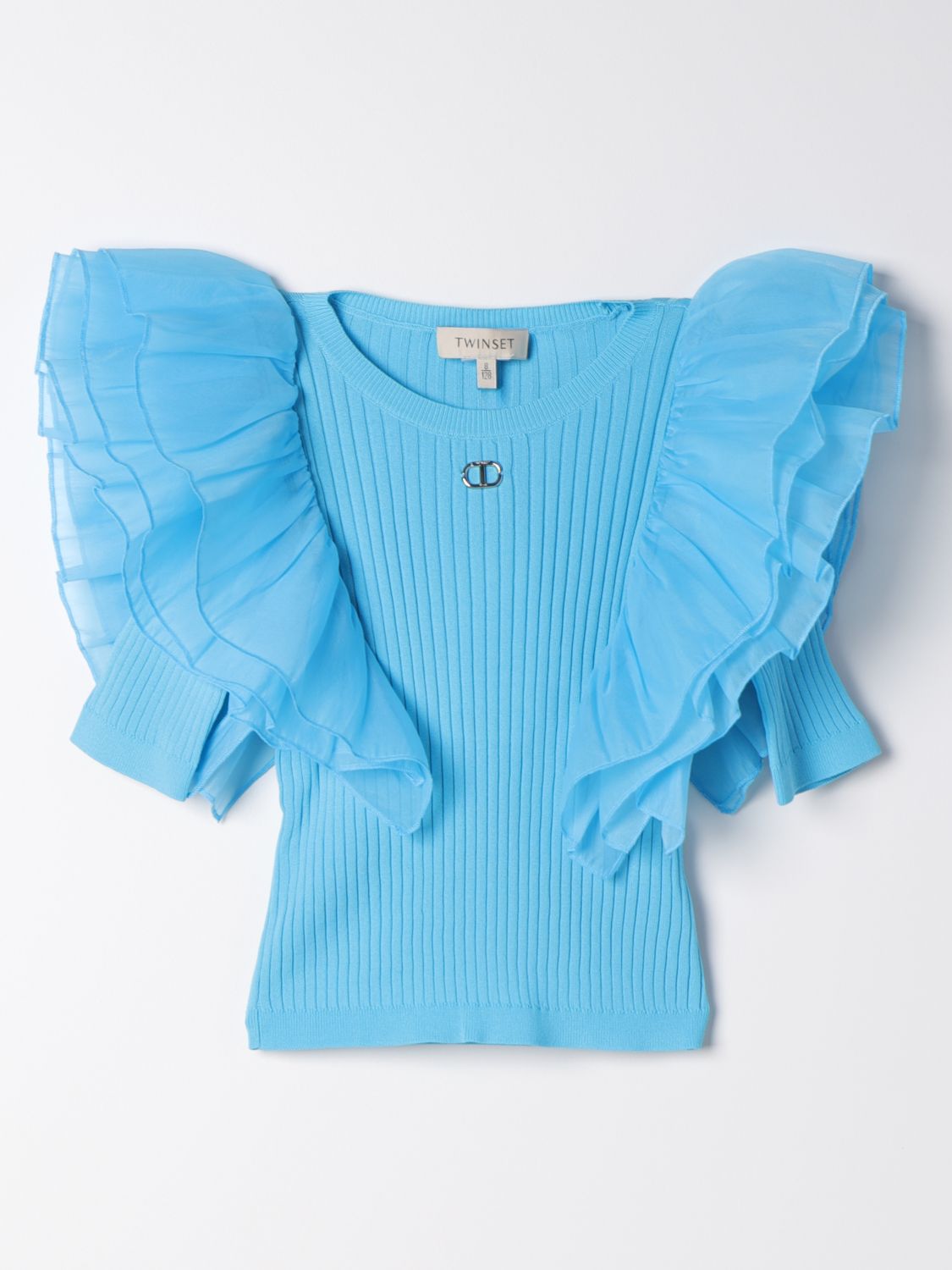 Twinset Jumper TWINSET Kids colour Turquoise