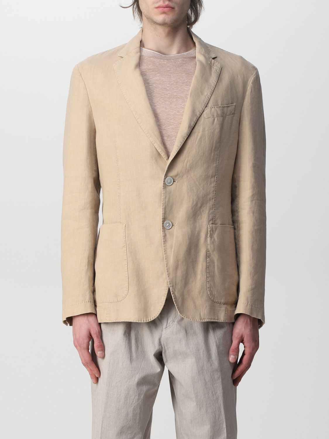 BOSS Blazer BOSS Men colour Beige