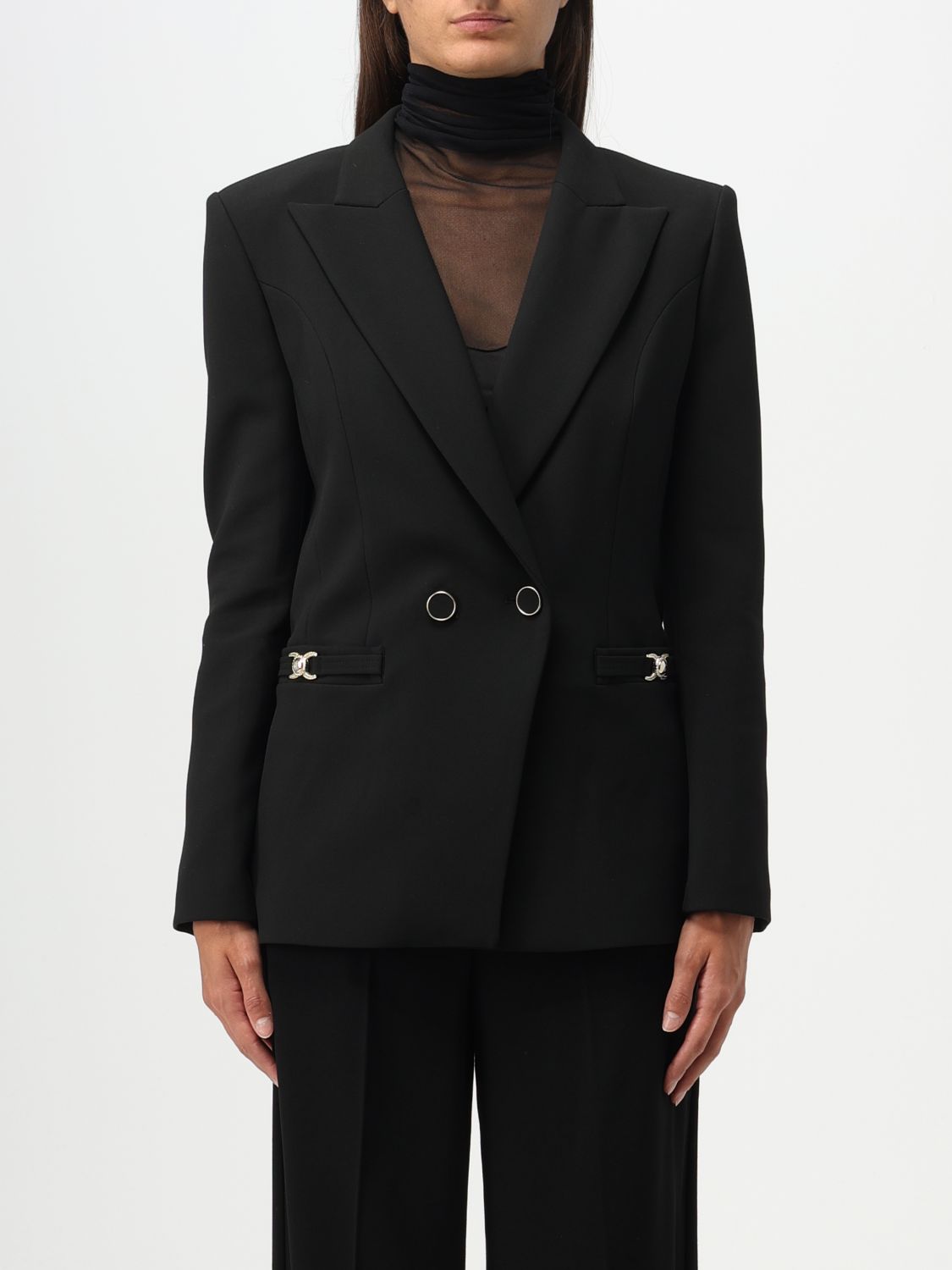 Simona Corsellini Blazer SIMONA CORSELLINI Woman colour Black