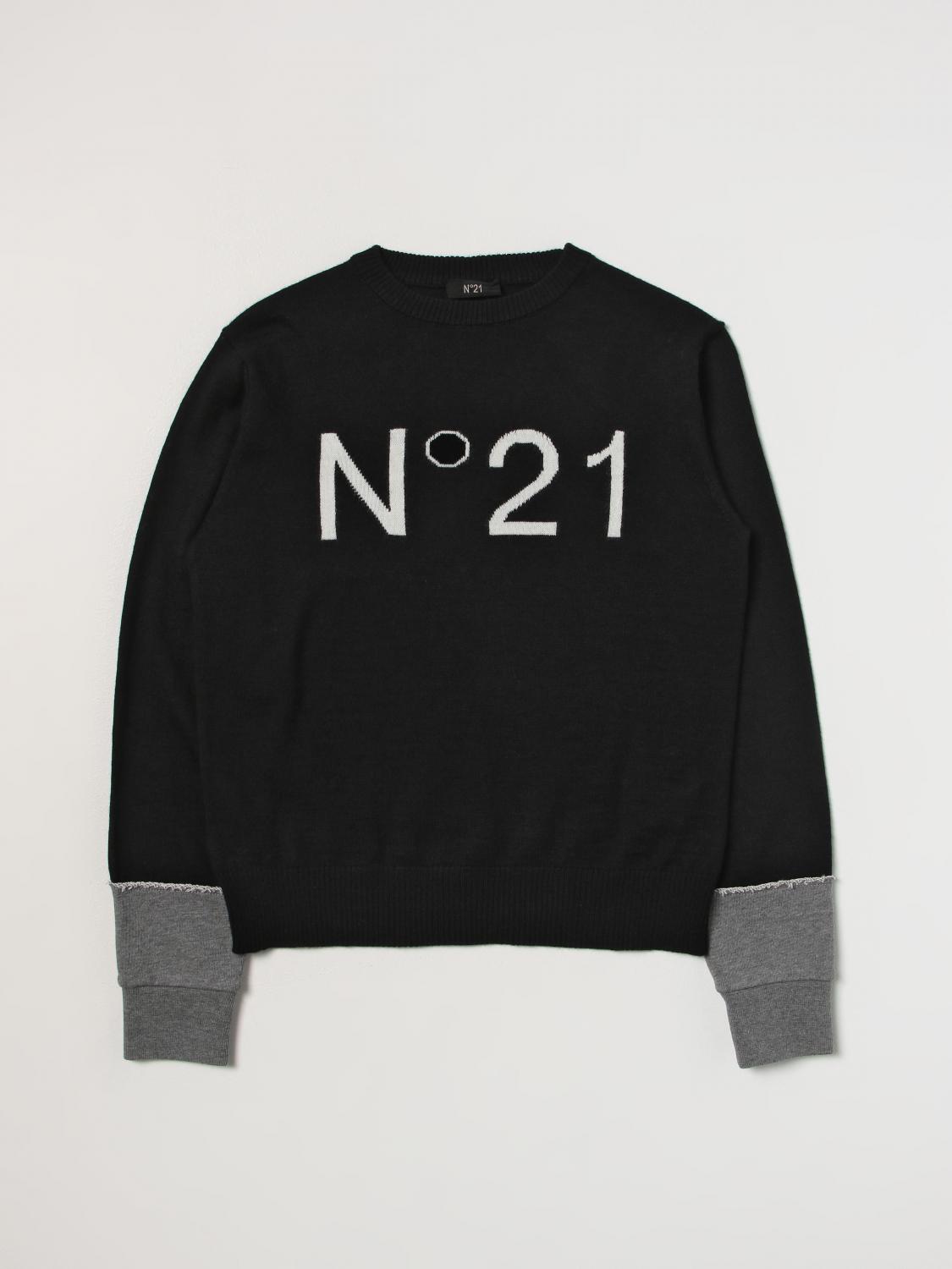 N° 21 Jumper N° 21 Kids colour Black