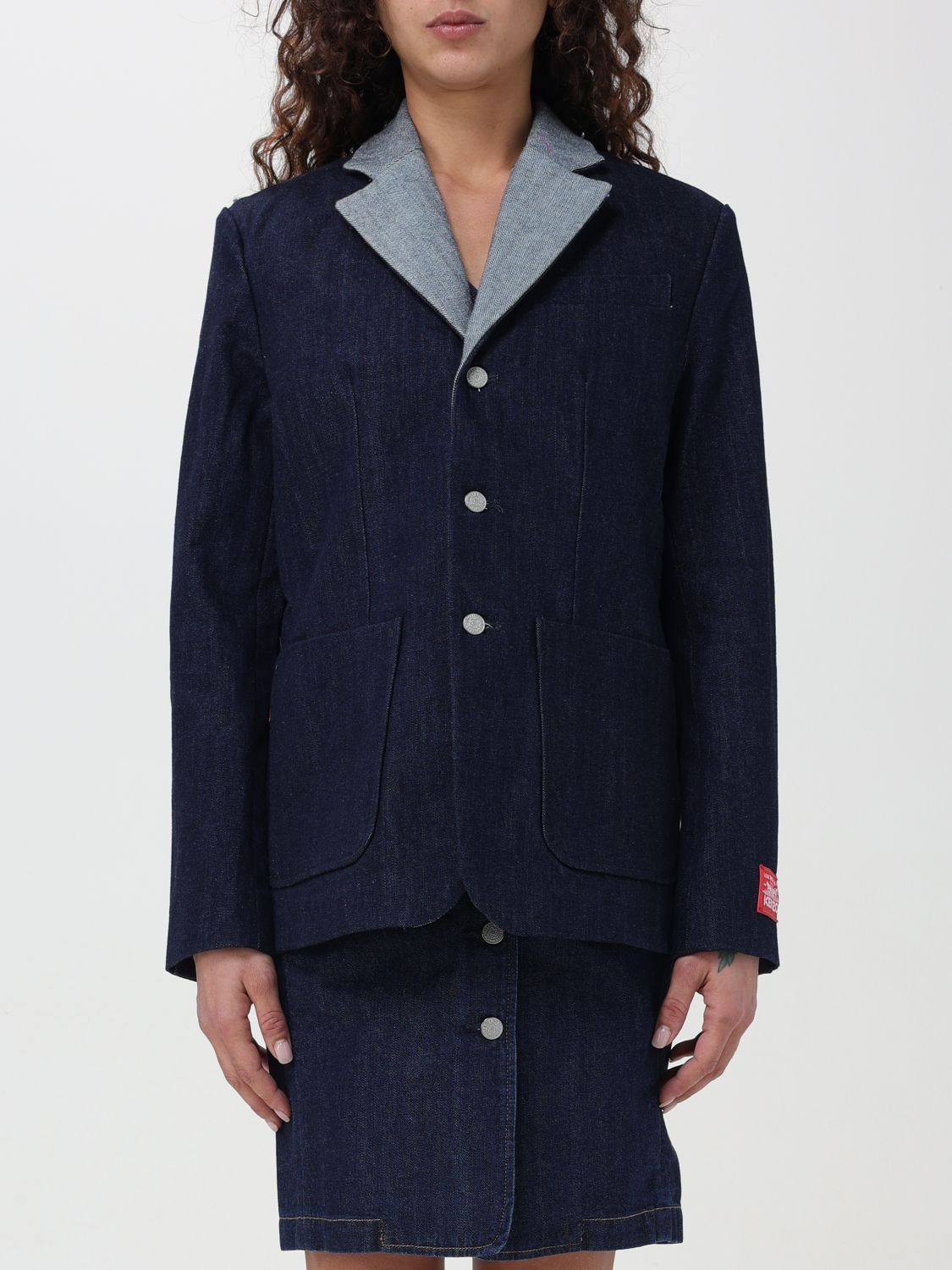 Kenzo Blazer KENZO Woman colour Blue