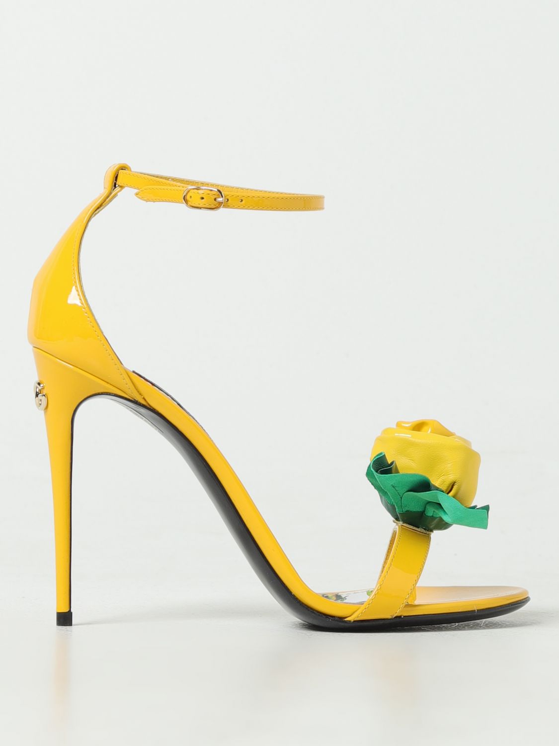 Dolce & Gabbana Heeled Sandals DOLCE & GABBANA Woman colour Yellow