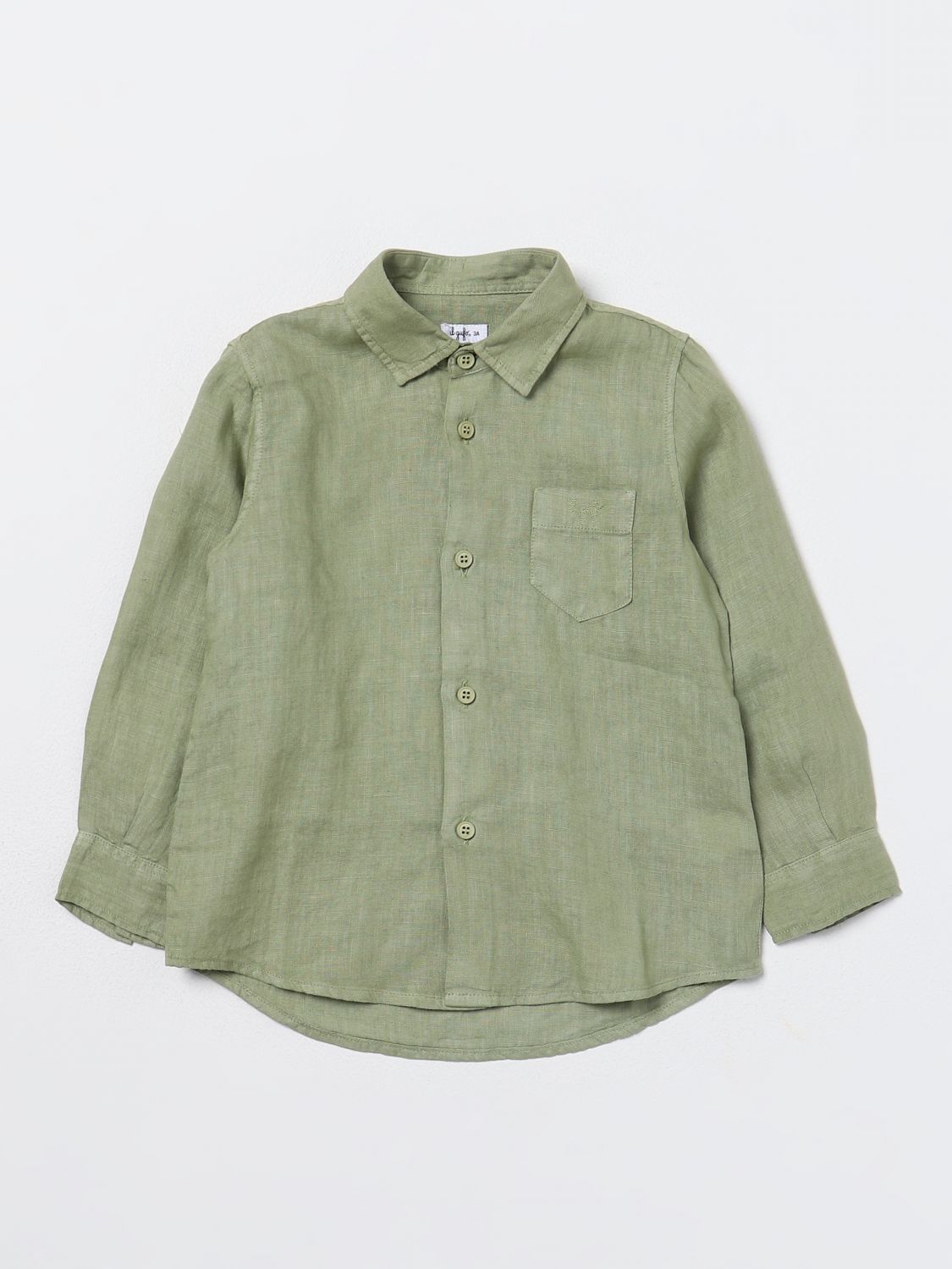 Il Gufo Shirt IL GUFO Kids colour Sage