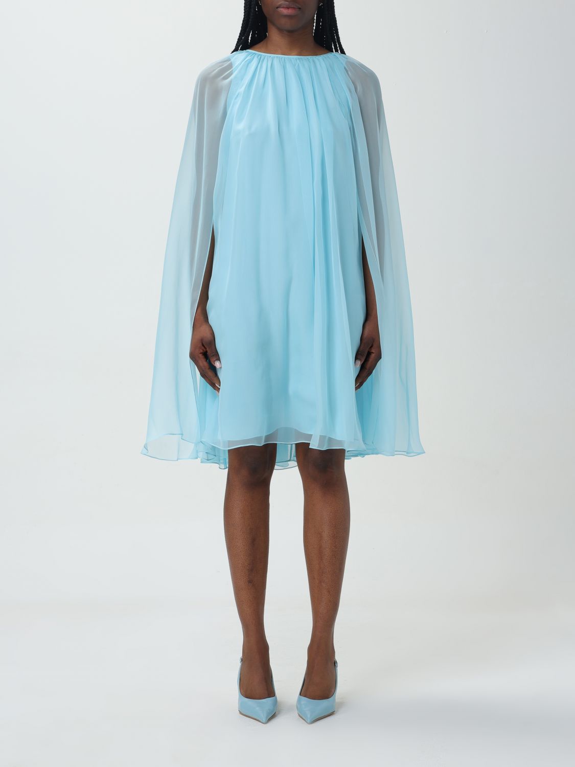 Max Mara Dress MAX MARA Woman colour Sky