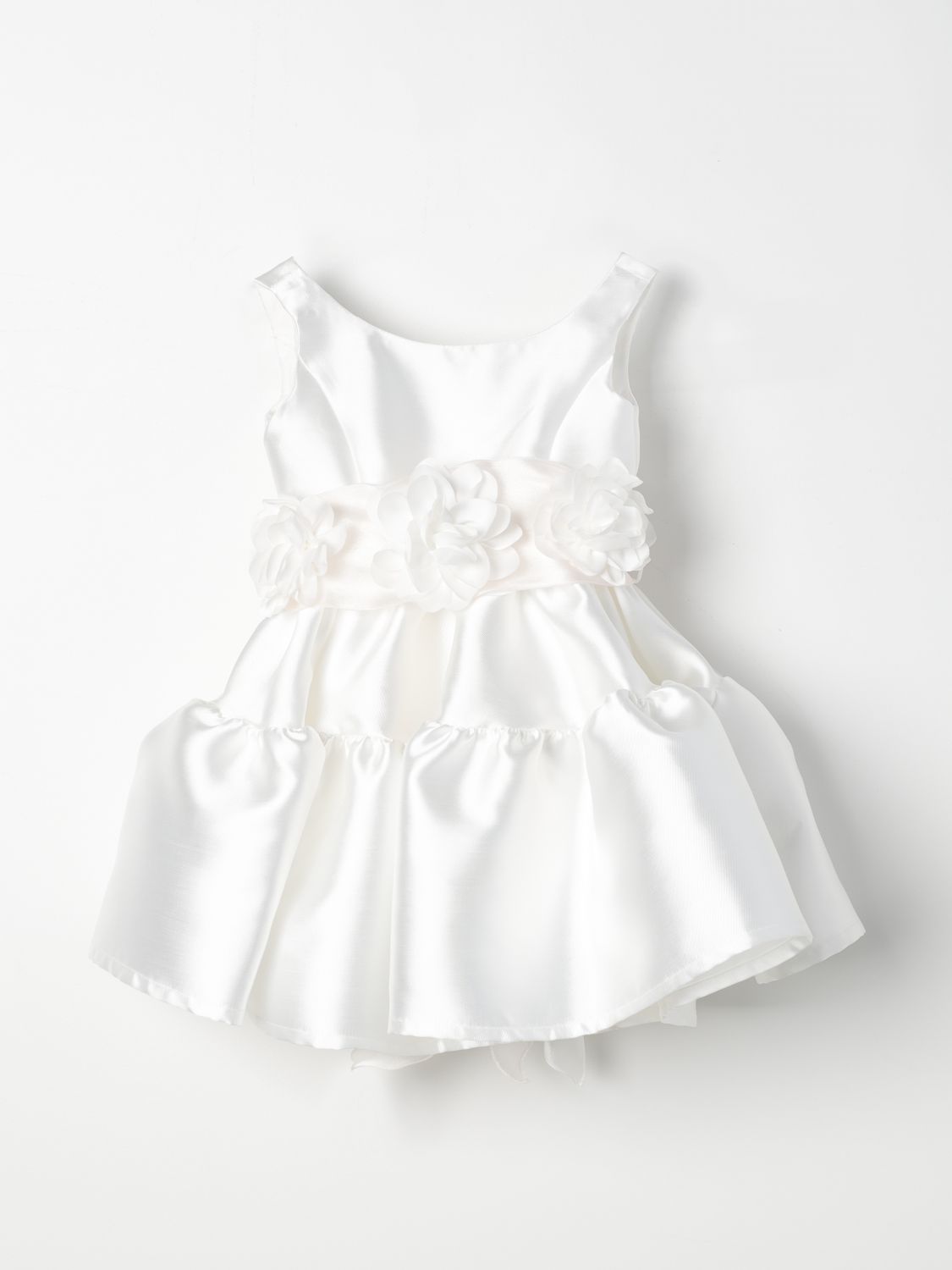 Monnalisa Dress MONNALISA Kids colour Yellow Cream