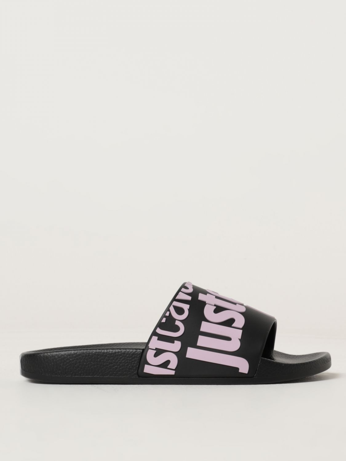 Just Cavalli Flat Sandals JUST CAVALLI Woman colour Black