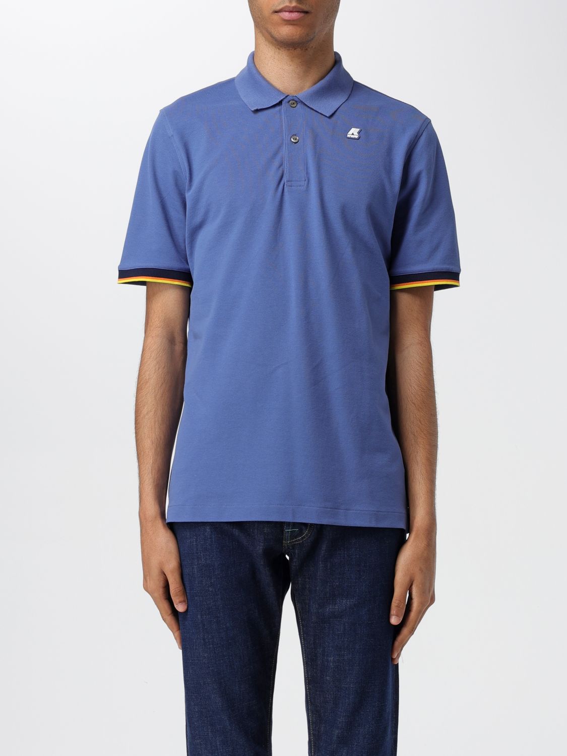 K-Way Polo Shirt K-WAY Men colour Blue 1