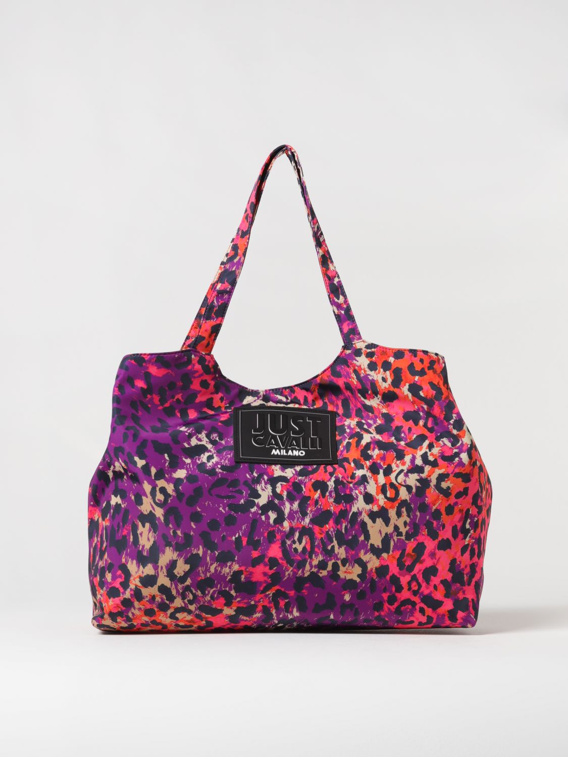 Just Cavalli Tote Bags JUST CAVALLI Woman colour Fuchsia