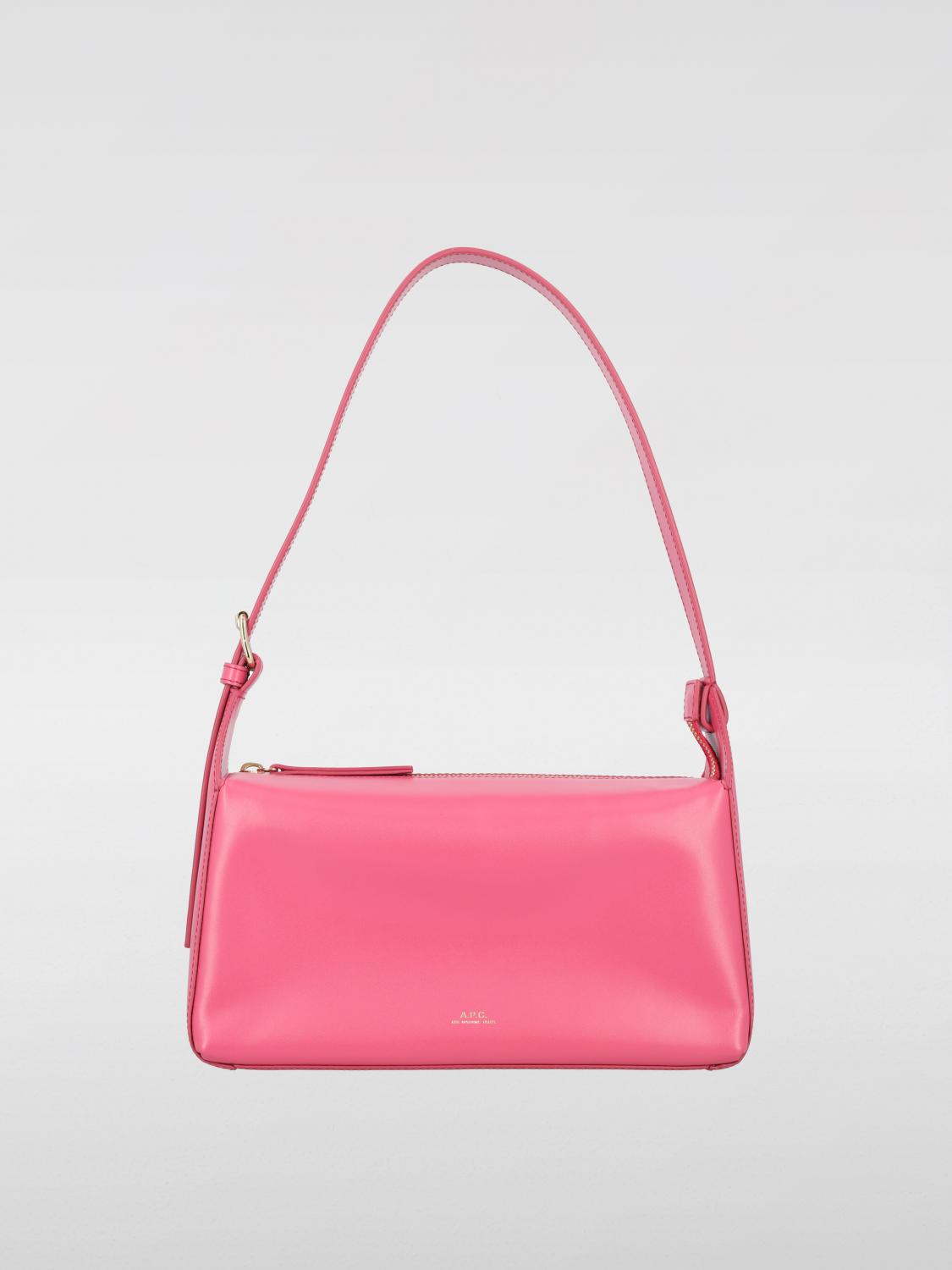 A.P.C. Shoulder Bag A. P.C. Woman color Fuchsia