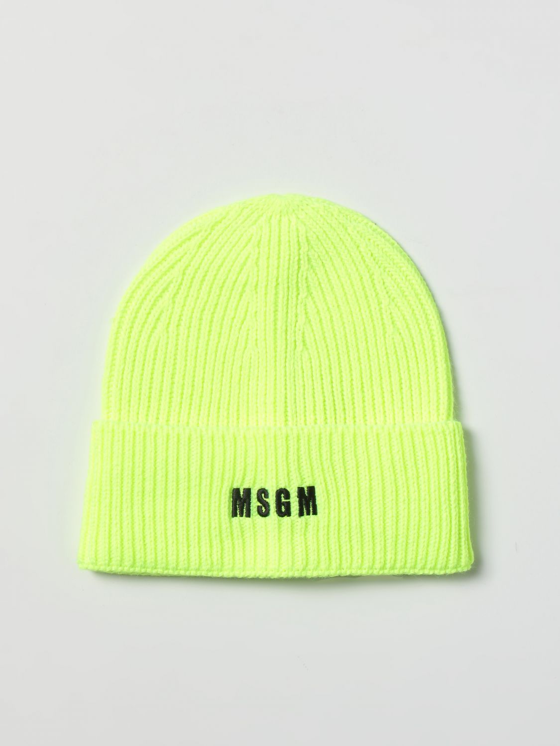 Msgm Hat MSGM Men colour Yellow